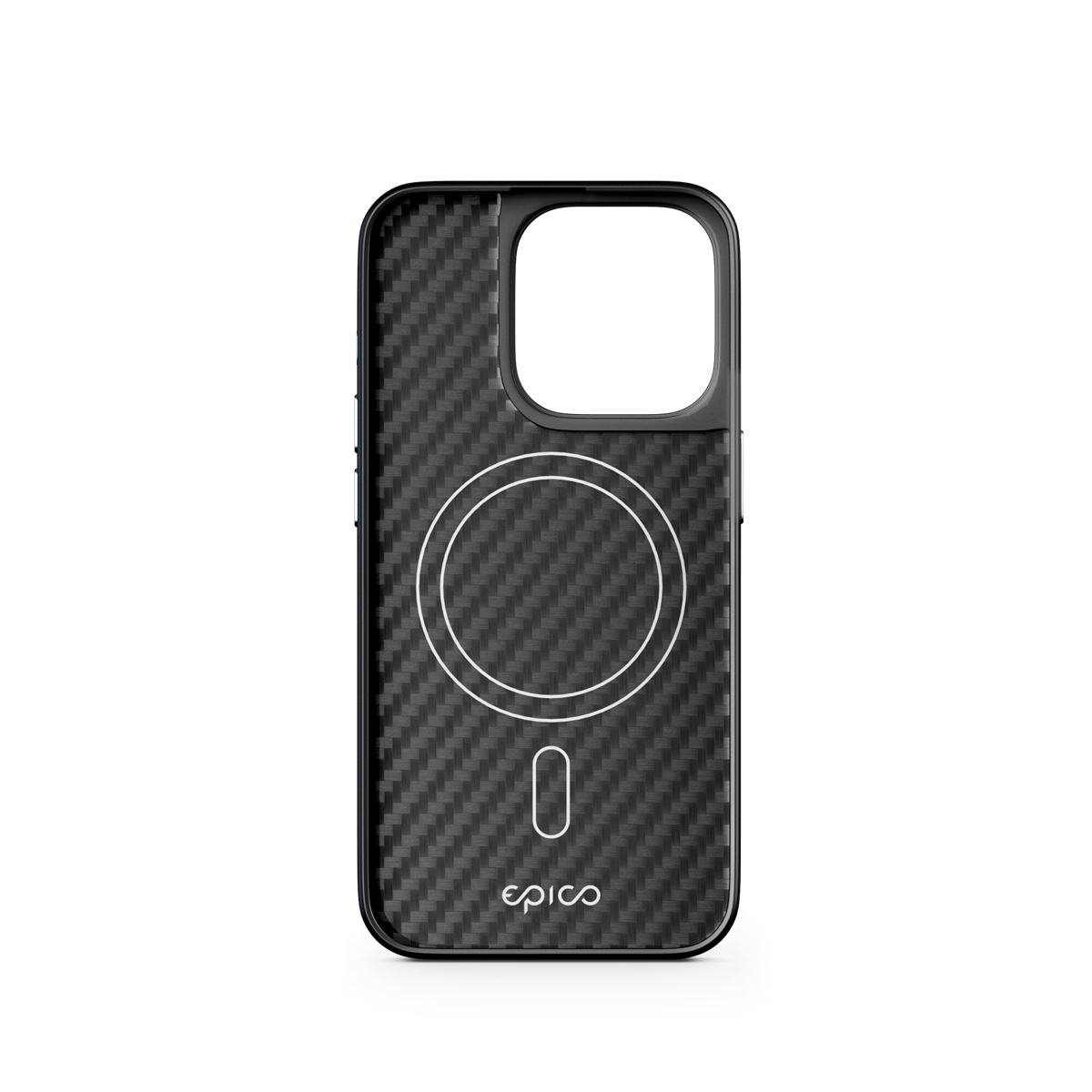 Epico Mag+ Hybrid Carbon kryt iPhone 15 Pro Max 