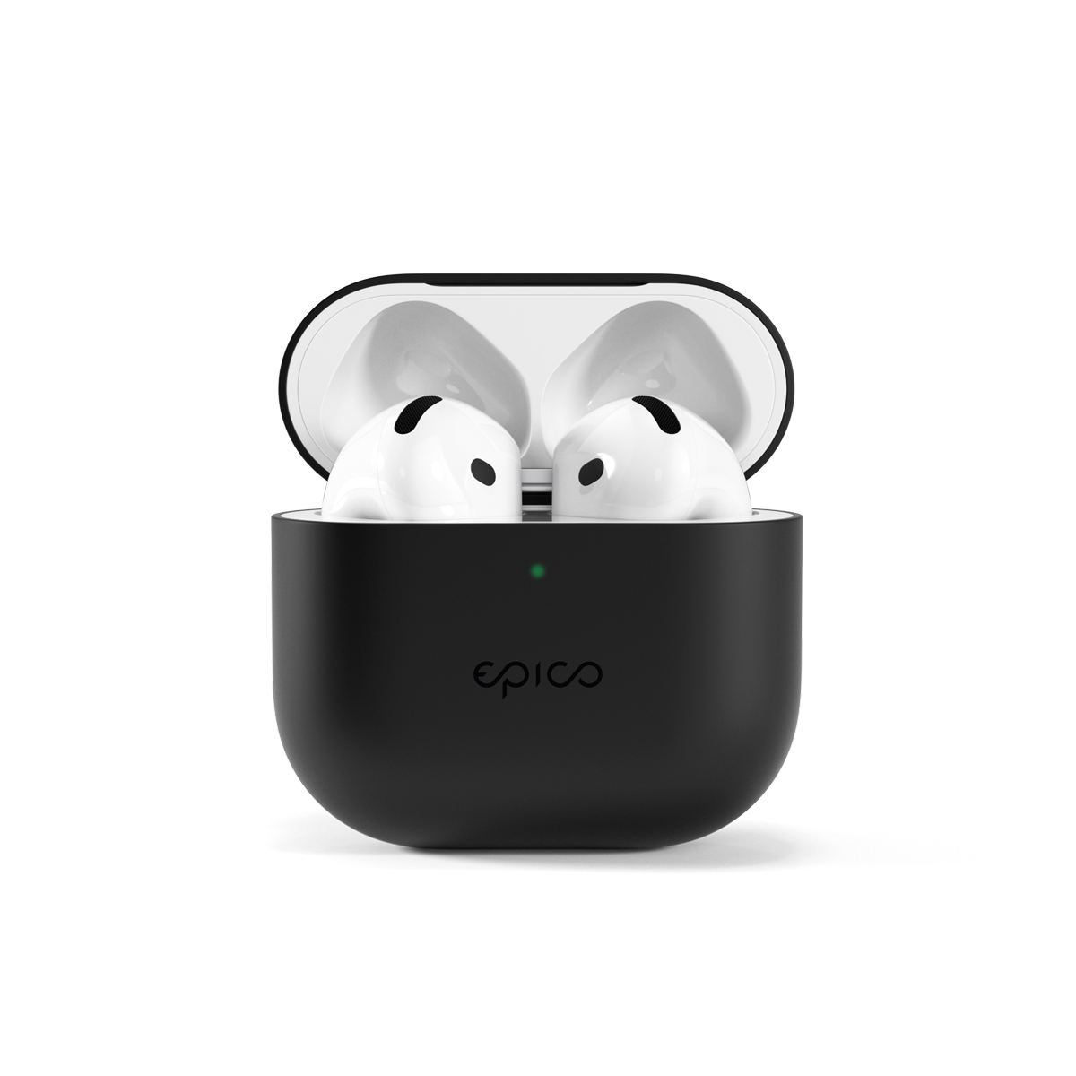 Epico silikónové púzdro pre AirPods 4 - čierna 