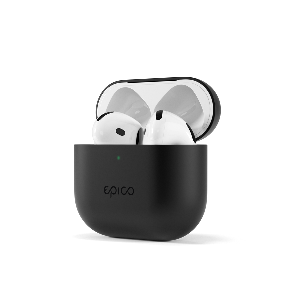 Epico silikónové púzdro pre AirPods 4 - čierna 