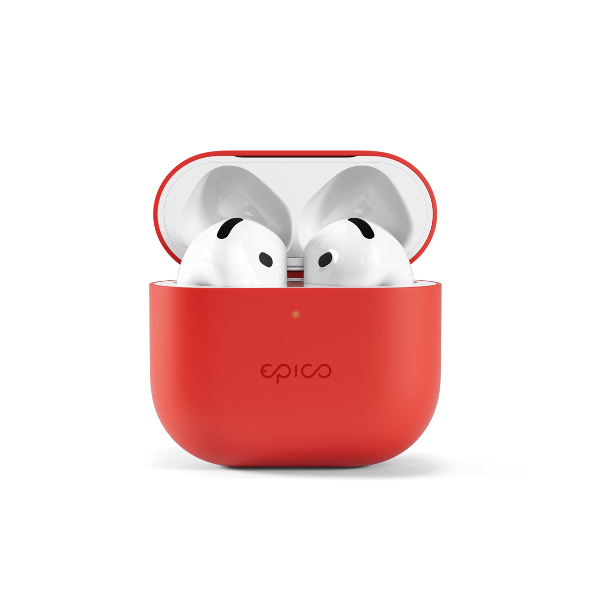Epico silikónové púzdro pre AirPods 4 - červená 