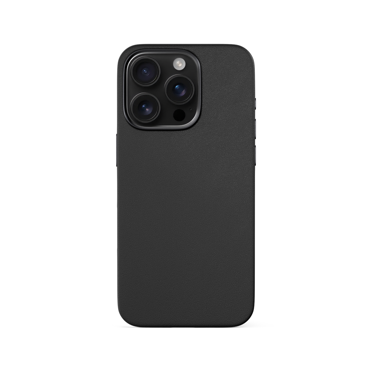 Epico Mag+ kožený kryt iPhone 16 Pro - čierna 