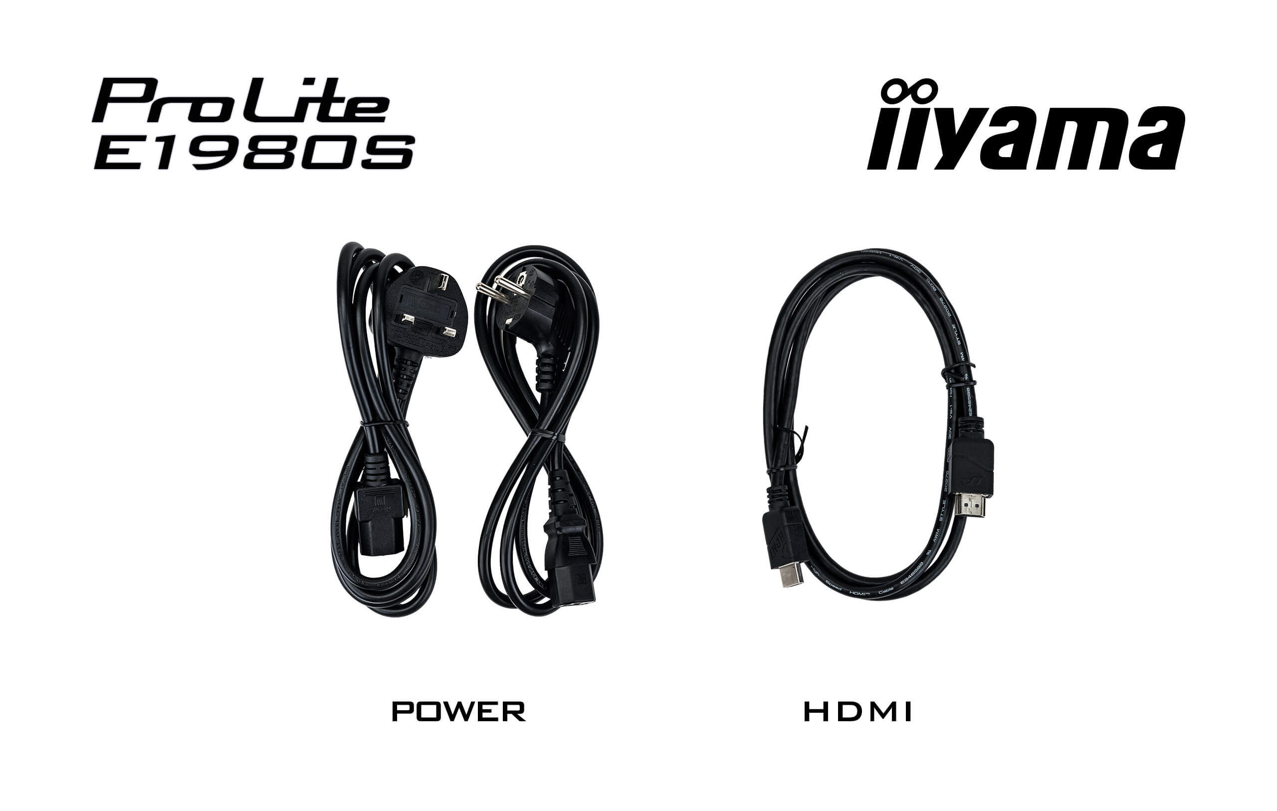 iiyama ProLite/ E1980S/ 19"/ TN/ 1280x1024/ 75Hz/ 3ms/ Black/ 3R 