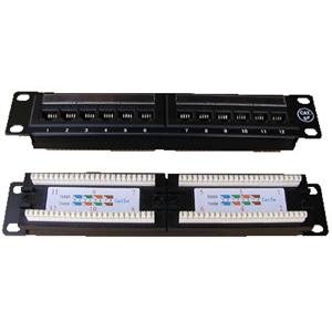 DATACOM Patch panel 10“ UTP cat5e 12portov