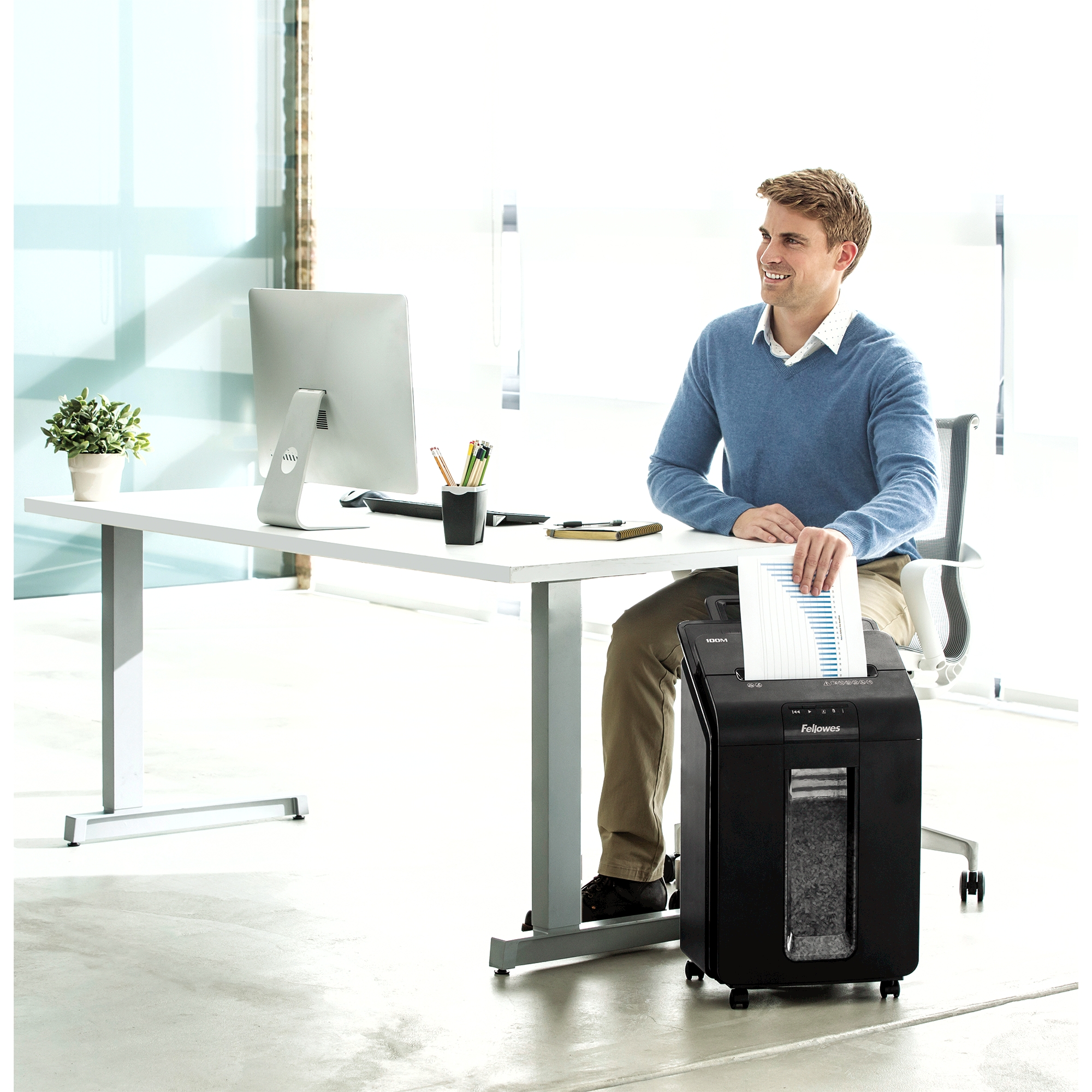 Fellowes Skartovač AutoMax 100 M 