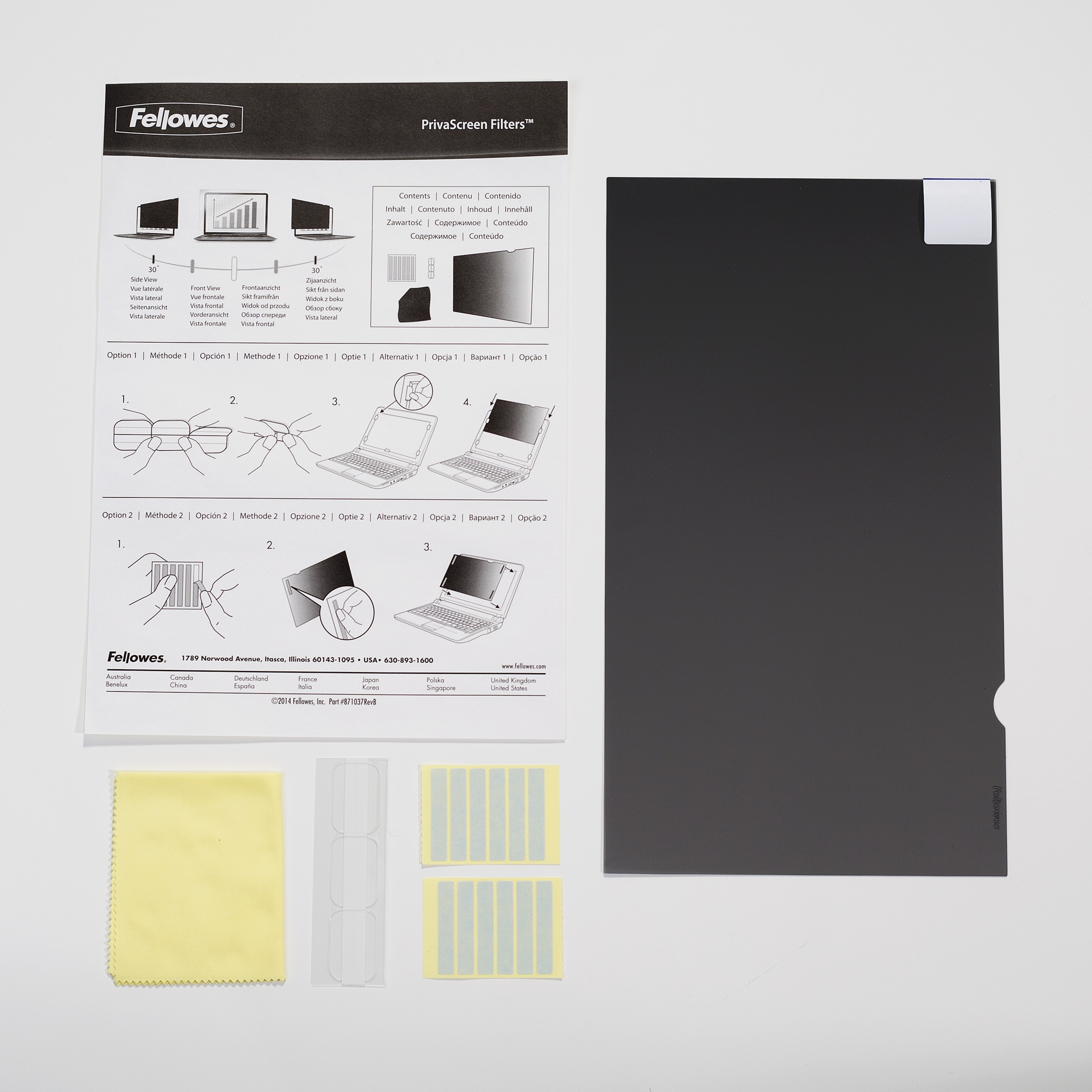 Privátny filter Fellowes PrivaScreen na notebook 13, 3" (16:9) 