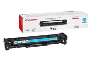 Canon toner CRG-718C, azúrový