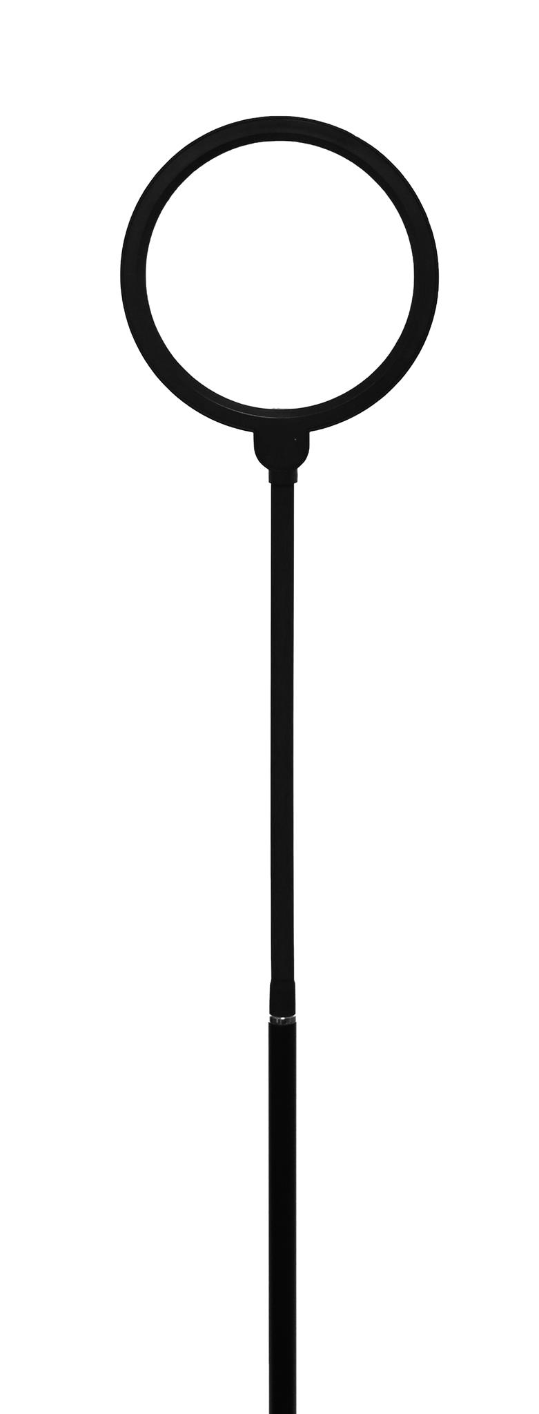 Platinet podlahová LED lampa 10W stmievateľná 2v1, čierna 