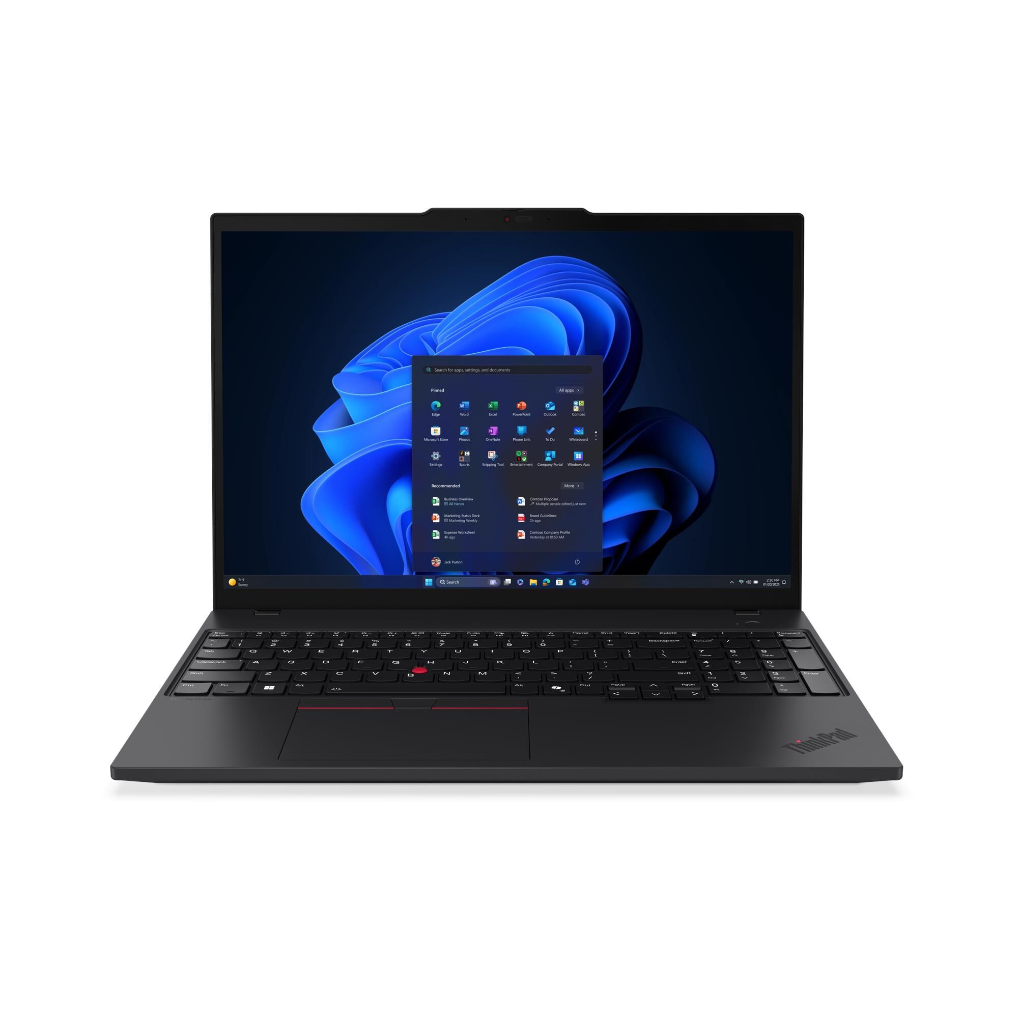 Lenovo ThinkPad T/ ThinkPad T16 G4/ Ultra 5 225U/ 16"/ WUXGA/ 16GB/ 512GB/ Arc/ W11P/ Black/ 3R NBD 