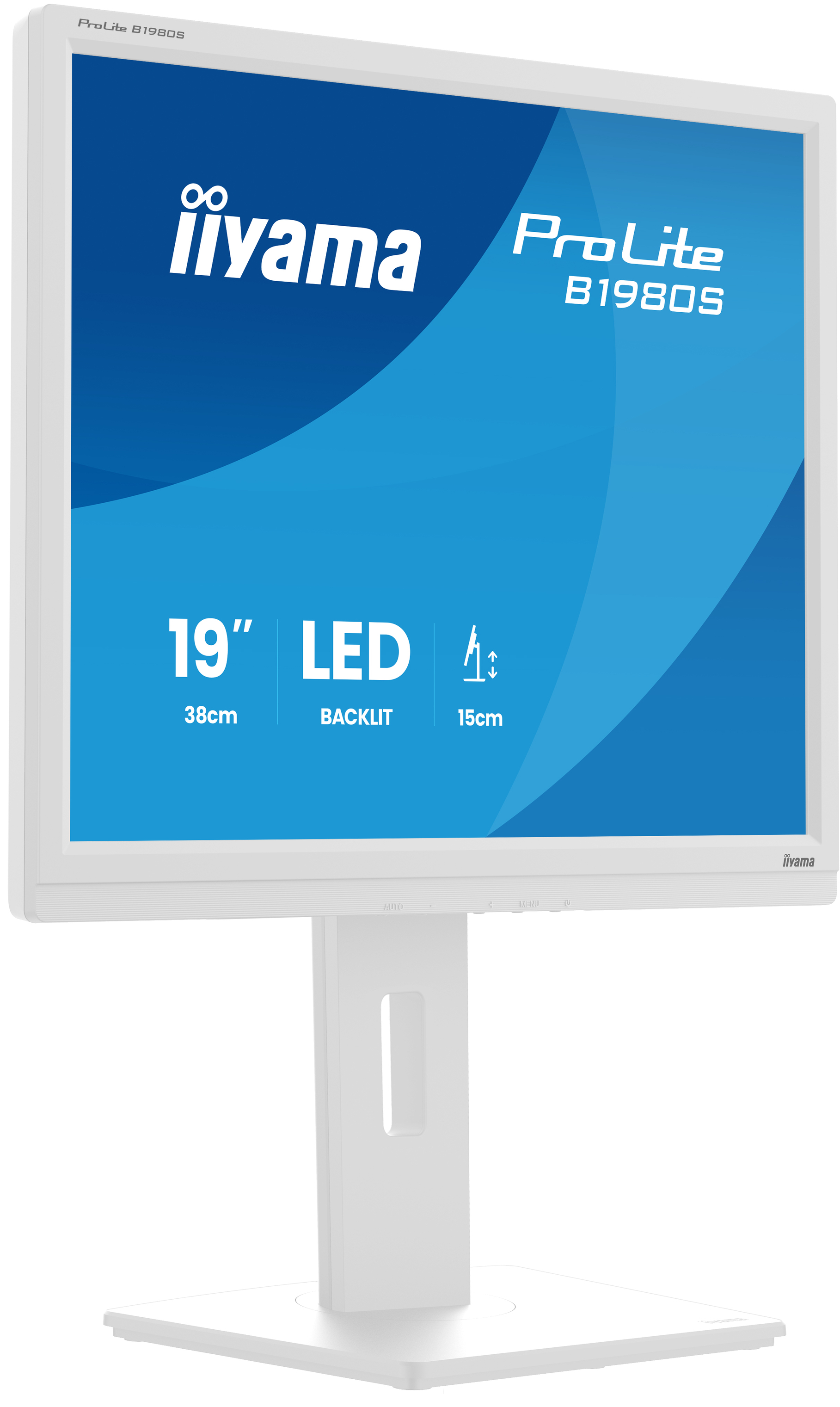 19" LCD iiyama ProLite B1980S-W1:1280x1024, HDMI, DP 