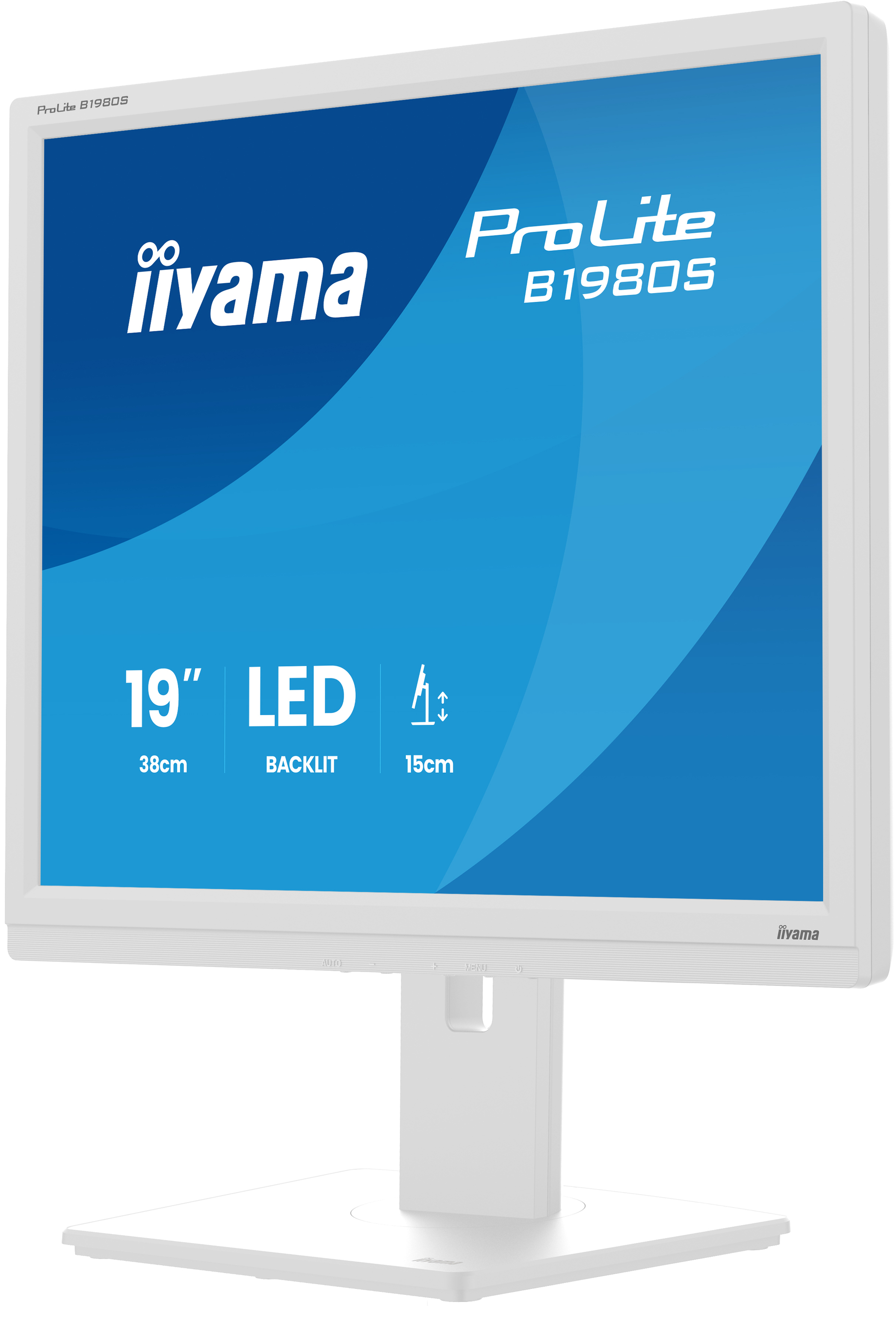 19" LCD iiyama ProLite B1980S-W1:1280x1024, HDMI, DP 