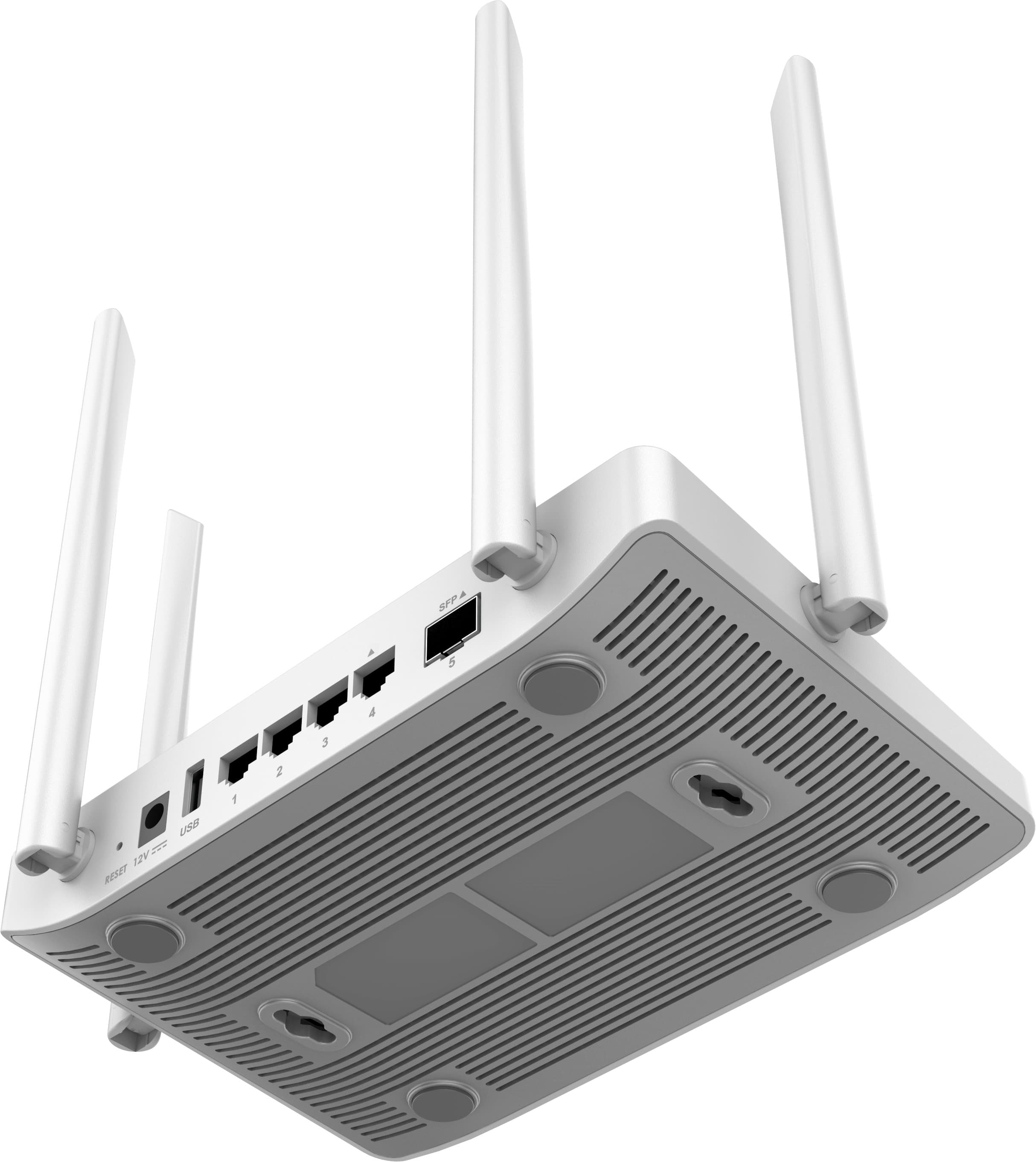Grandstream GWN7052F Wi-Fi router, 802.11ac, 2x2:2 MU-MIMO, 1.27Gbps, 1x SFP WAN port, 4x1Gbps portov 