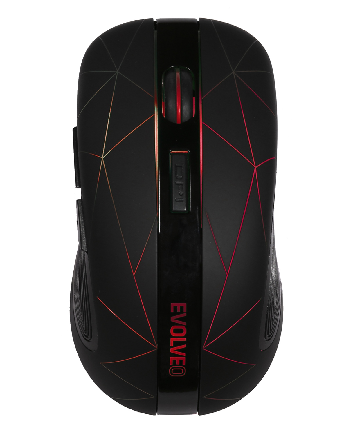 EVOLVEO WM430/ Herná/ Optická/ 1 600 DPI/ Bezdrôtová USB/ Čierna 