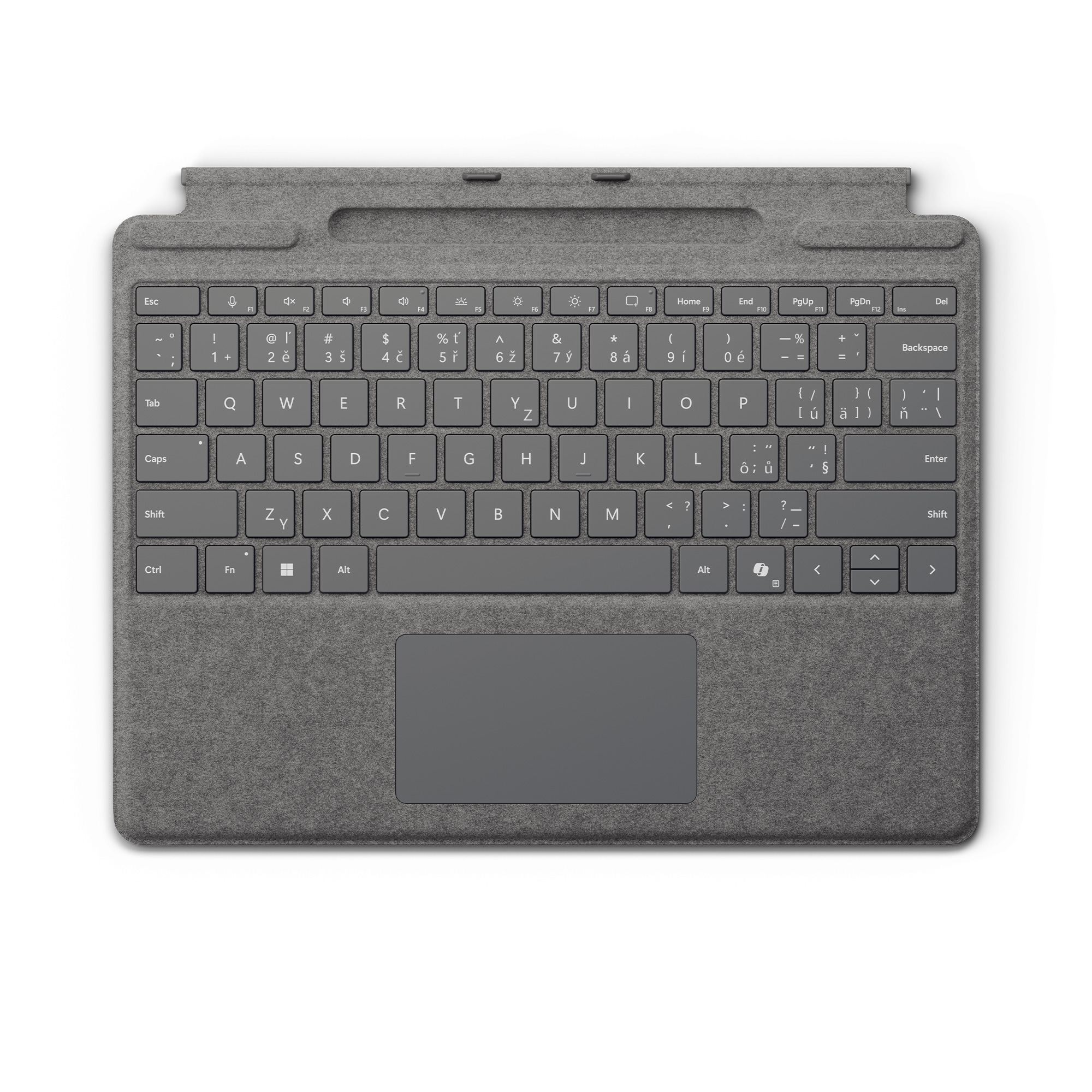 Microsoft Surface Pro Keyboard with Pen Storage (Platinum), Commercial, cz&sk 