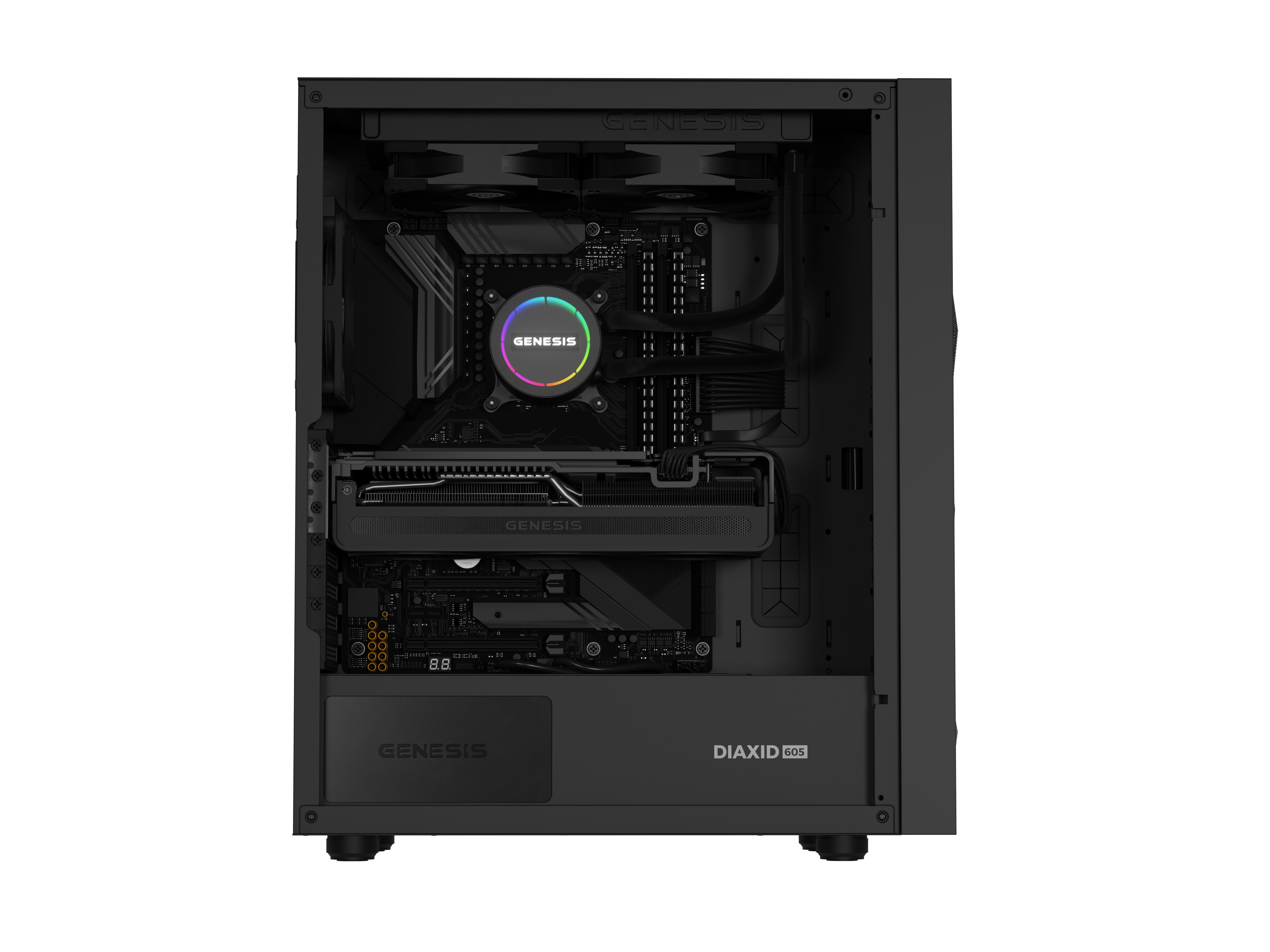 Vodné chladenie Genesis HYDRIA 240, čierne 