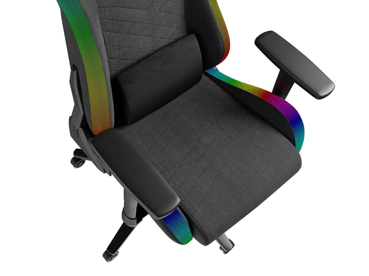 Herné kreslo Genesis TRIT 660, RGB, Šedé 