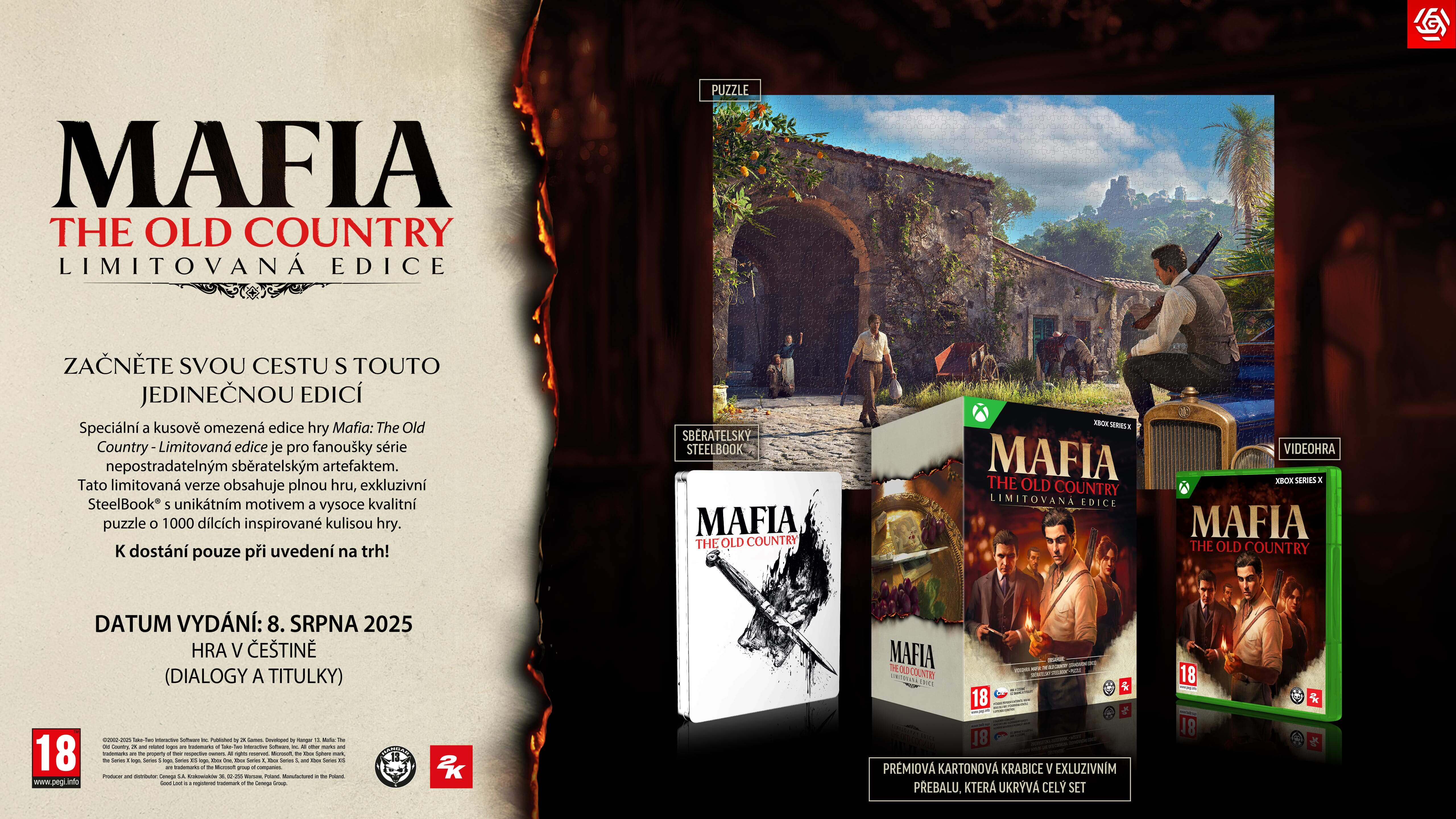 XSX - Mafia: The Old Country Limitovaná edícia 