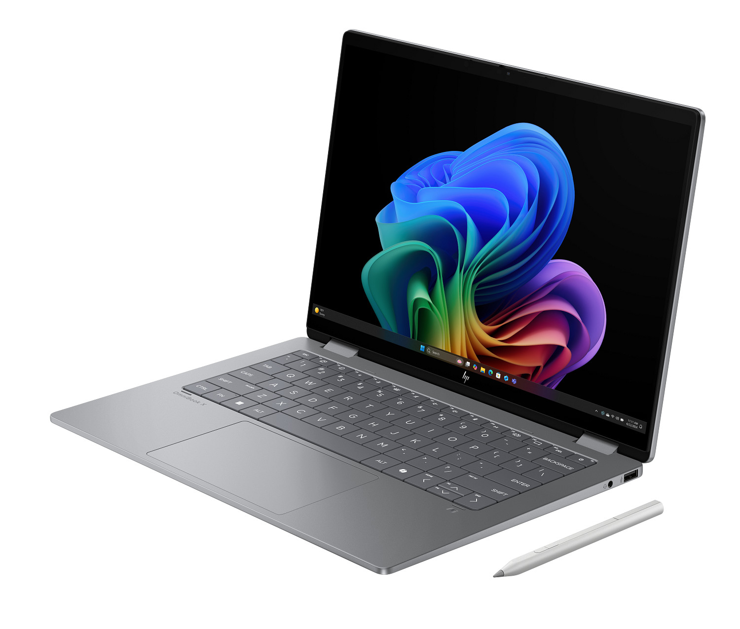 HP Omnibook X Flip/ 14-fk0002nc/ AI7-350/ 14"/ 2880x1800/ T/ 32GB/ 1TB/ AMD int/ W11H/ Gray/ 2R 