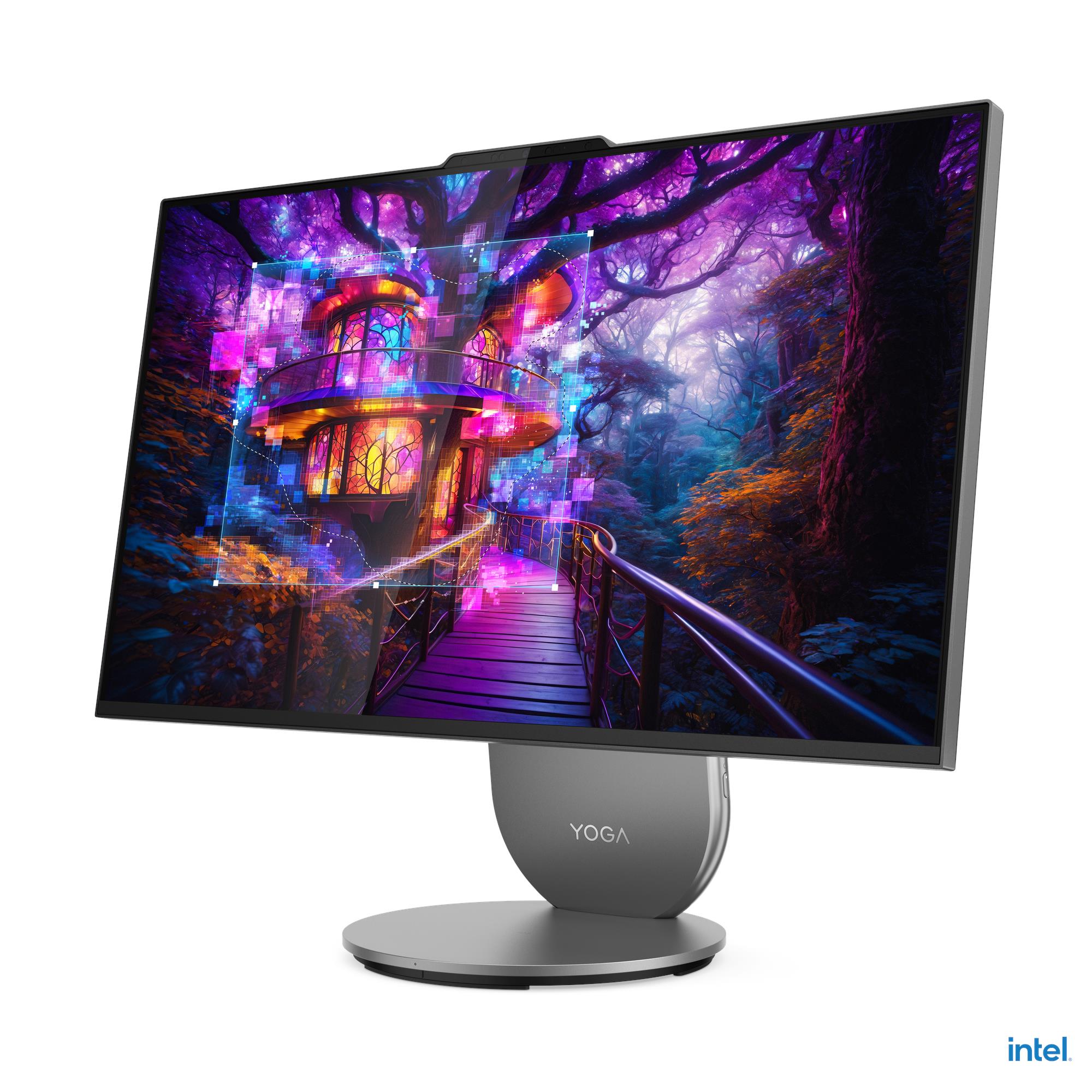 Yoga AIO 27"QHD U9-2855H 32G 1T RTX4050 W11P GREY 