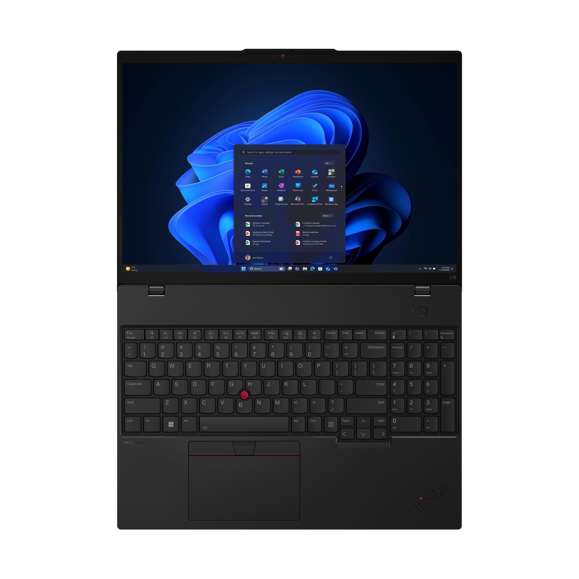 Lenovo ThinkPad L/ ThinkPad L13 G6/ Ultra 5 225U/ 13, 3"/ WUXGA/ 16GB/ 512GB/ Intel int/ W11P/ Black/ 3R 