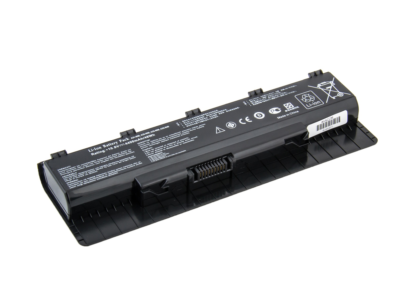 Batéria AVACOM NOAS-N56-N22 pre Asus N46, N56, N76 series A32-N56 Li-Ion 10, 8 V 4400mAh