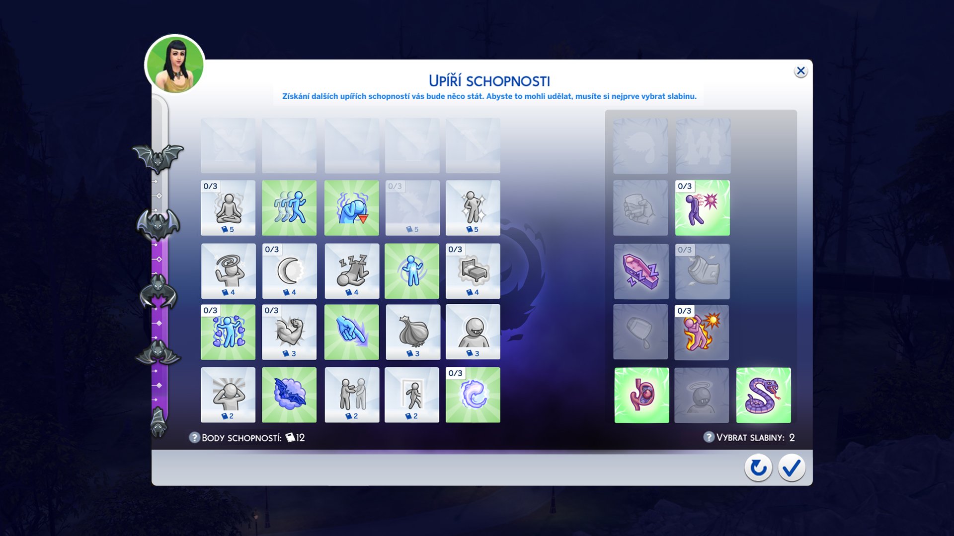 ESD The Sims 4 Upíři 