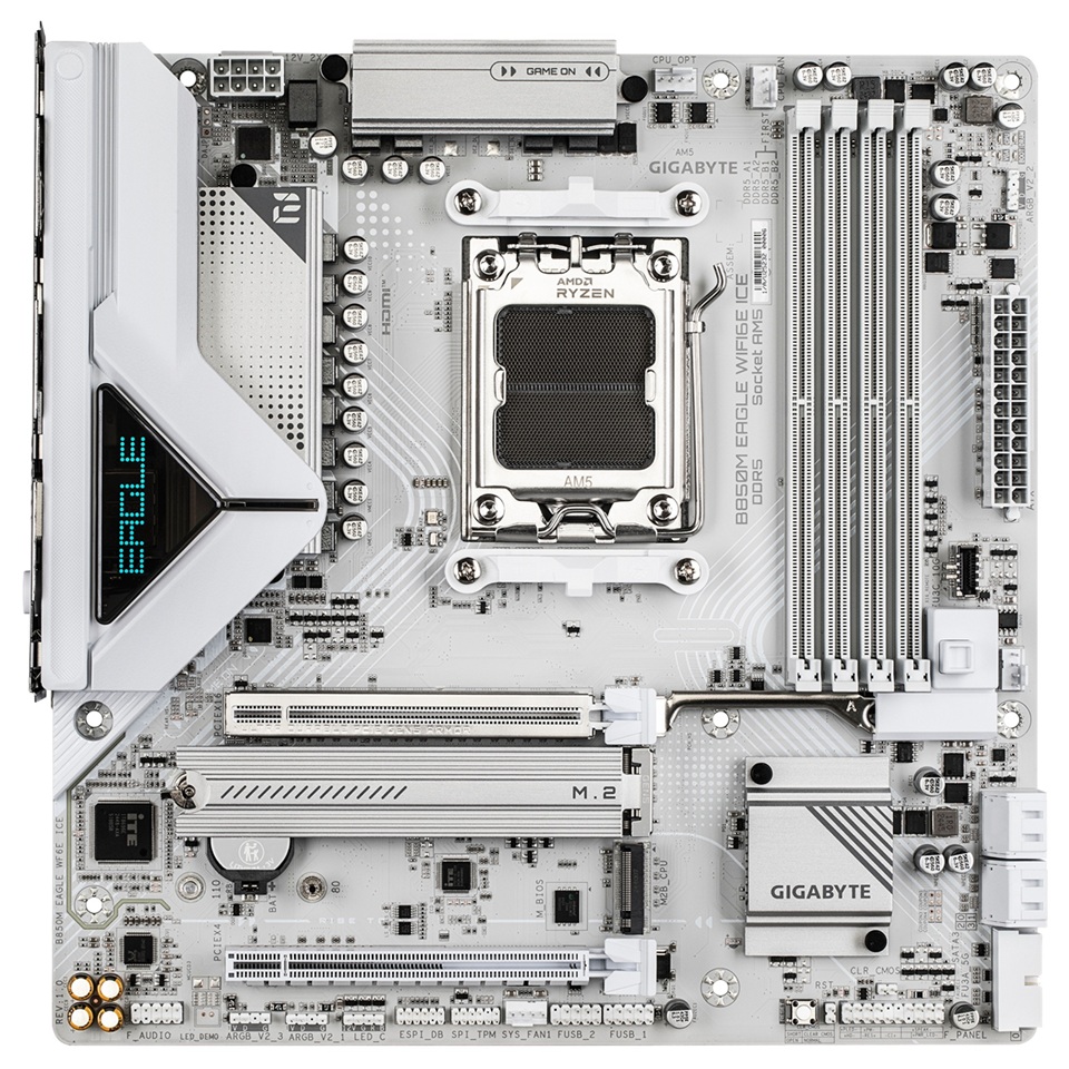 GIGABYTE B850 EAGLE WIFI6E ICE/ AM5/ mATX 