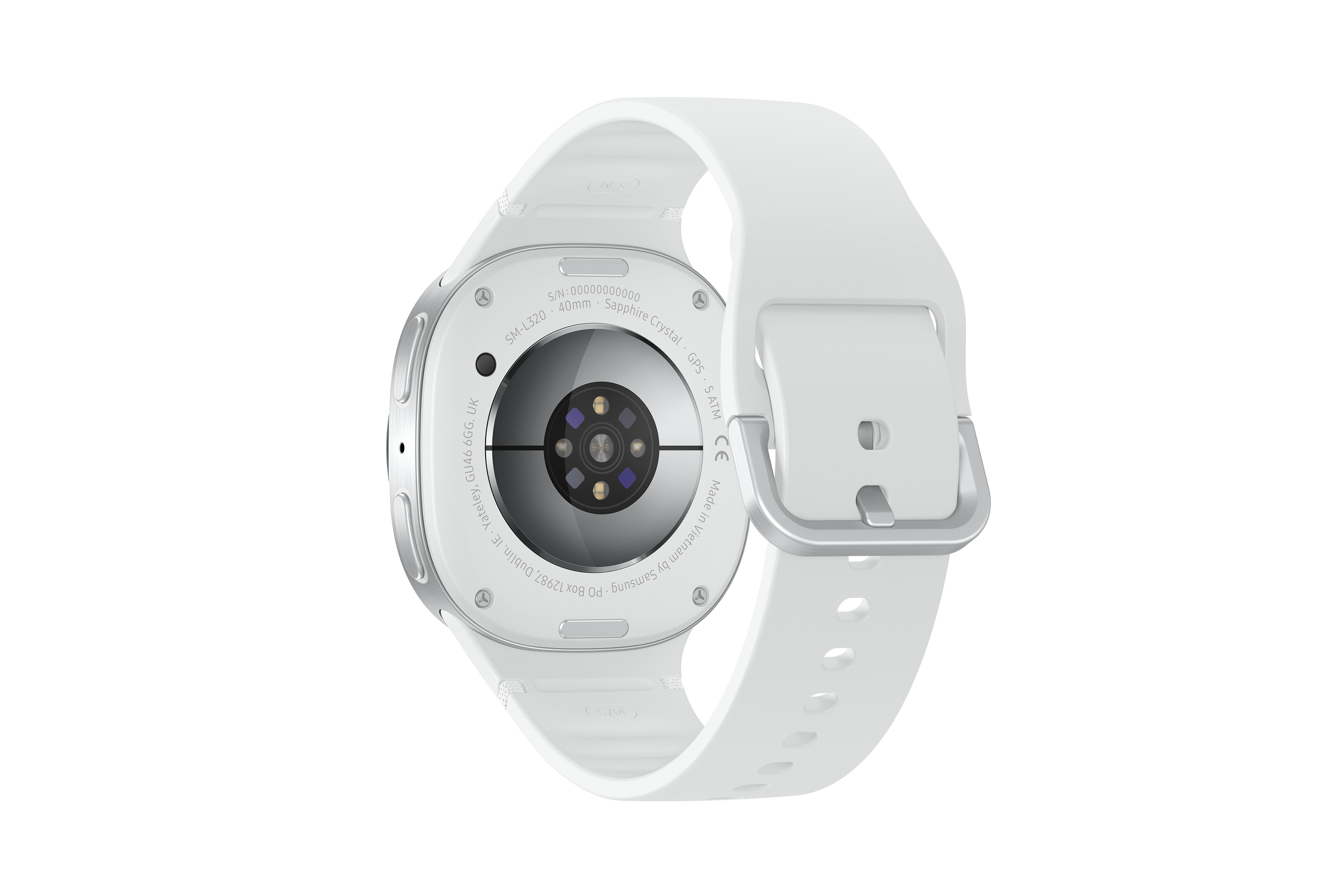 Samsung Galaxy Watch 8 LTE 40mm Šport Band White 