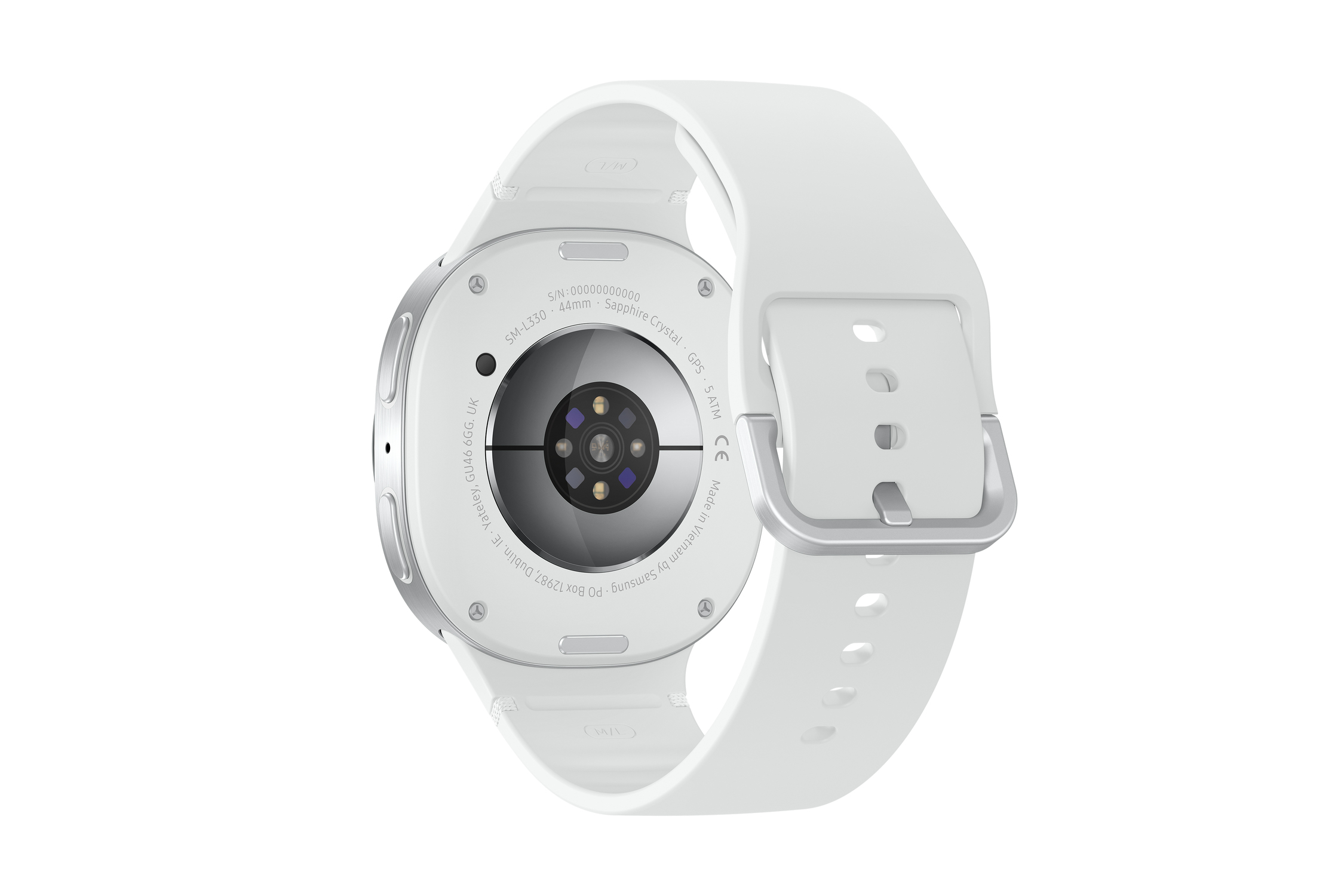 Samsung Galaxy Watch 8 44mm Sport Band White 