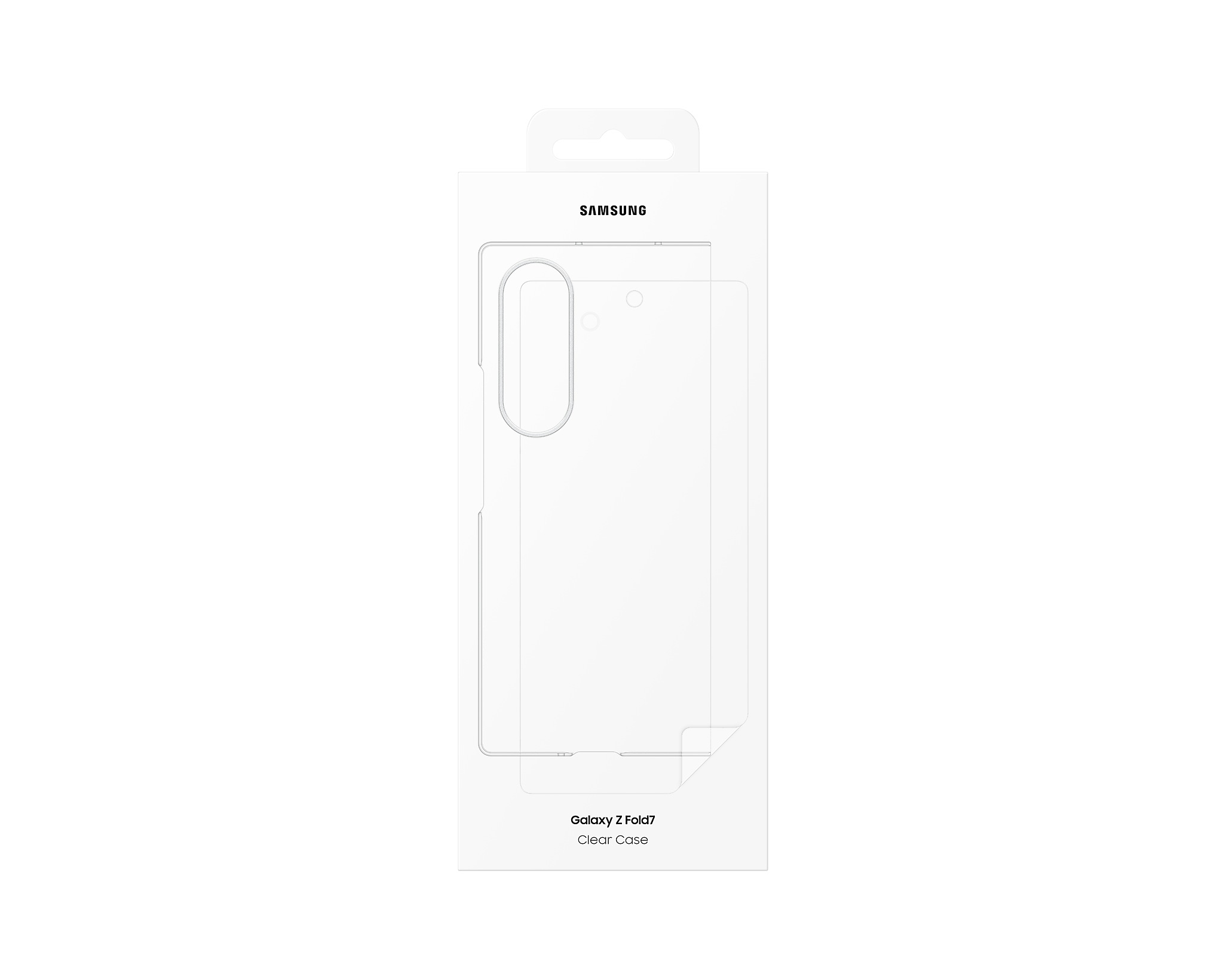 Samsung Priehľadný zadný kryt Fold7 Transparent 