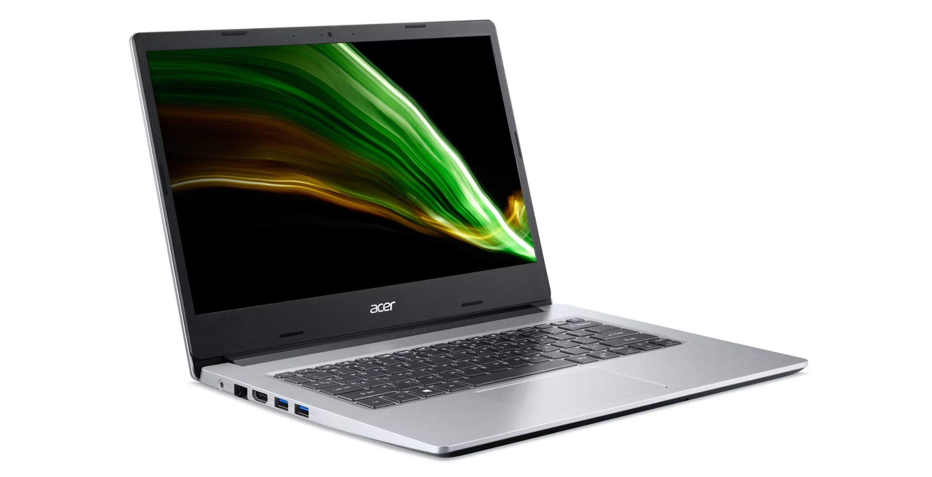 Acer Aspire 1/ A114-33-C7CX/ N4500/ 14"/ FHD/ 4GB/ 128GB/ Intel int/ W11S/ Silver/ 2R 