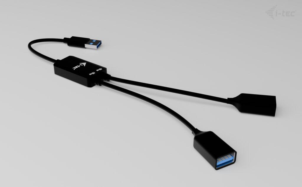 i-tec USB-A Cable HUB 2 port (2x USB-A) 
