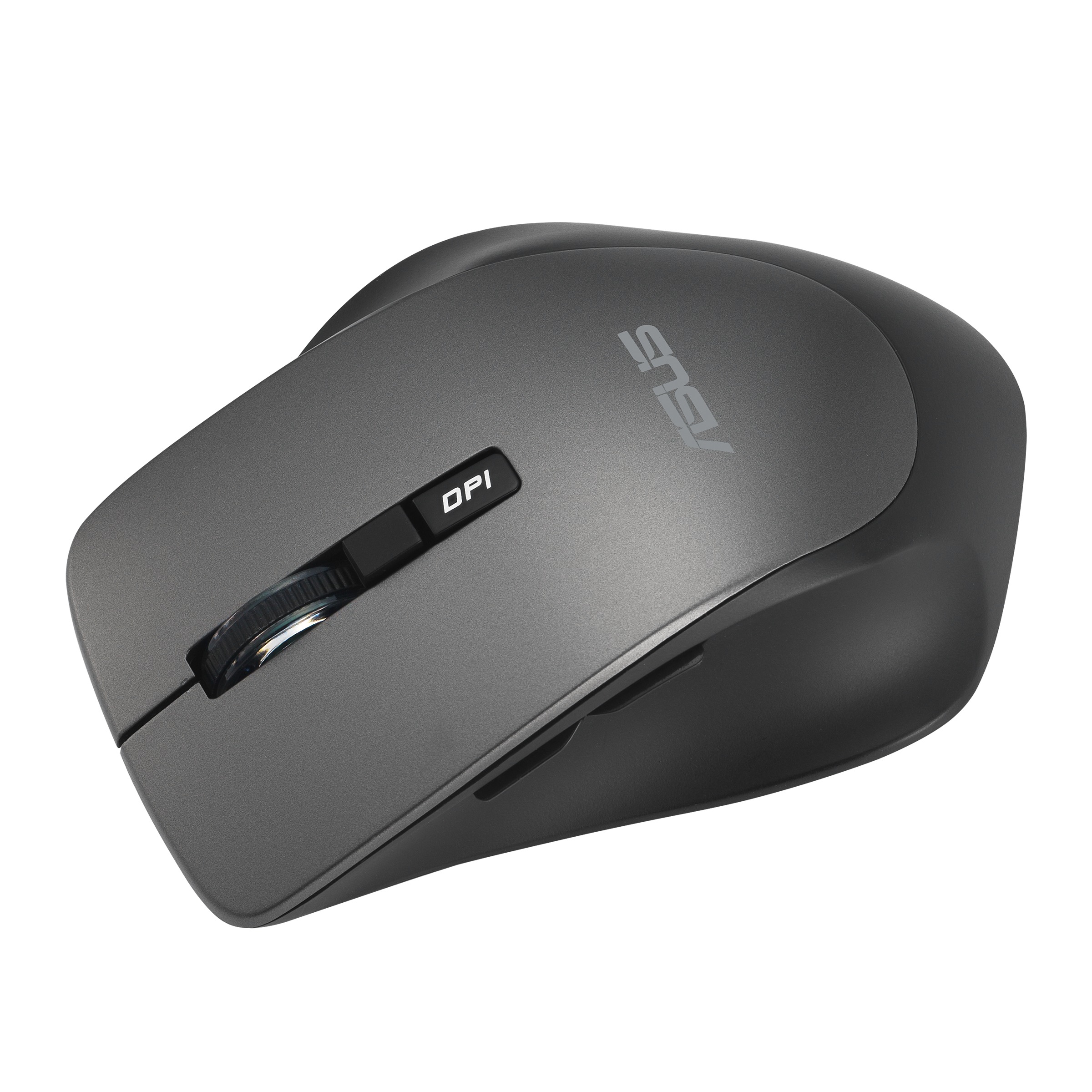 ASUS WT425/ Ergonomická/ Optická/ Pre pravákov/ 1 600 DPI/ Bezdrôtové USB/ Šedá 