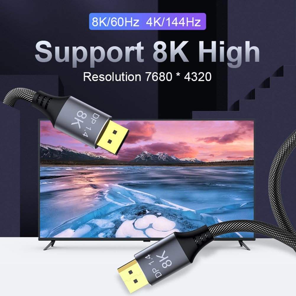 PremiumCord 8K DP1.4 1m 