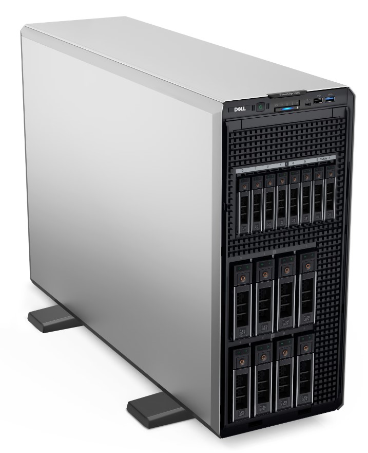 DELL SRV PowerEdge T550 Smart Selection/ 8x3.5"HotPlug/ 4310/ 1x32GB/ 1x480GB SSD SATA/ 1x1100W/ H755/ iDRAC9 En./ 3Yr Basic NBD 