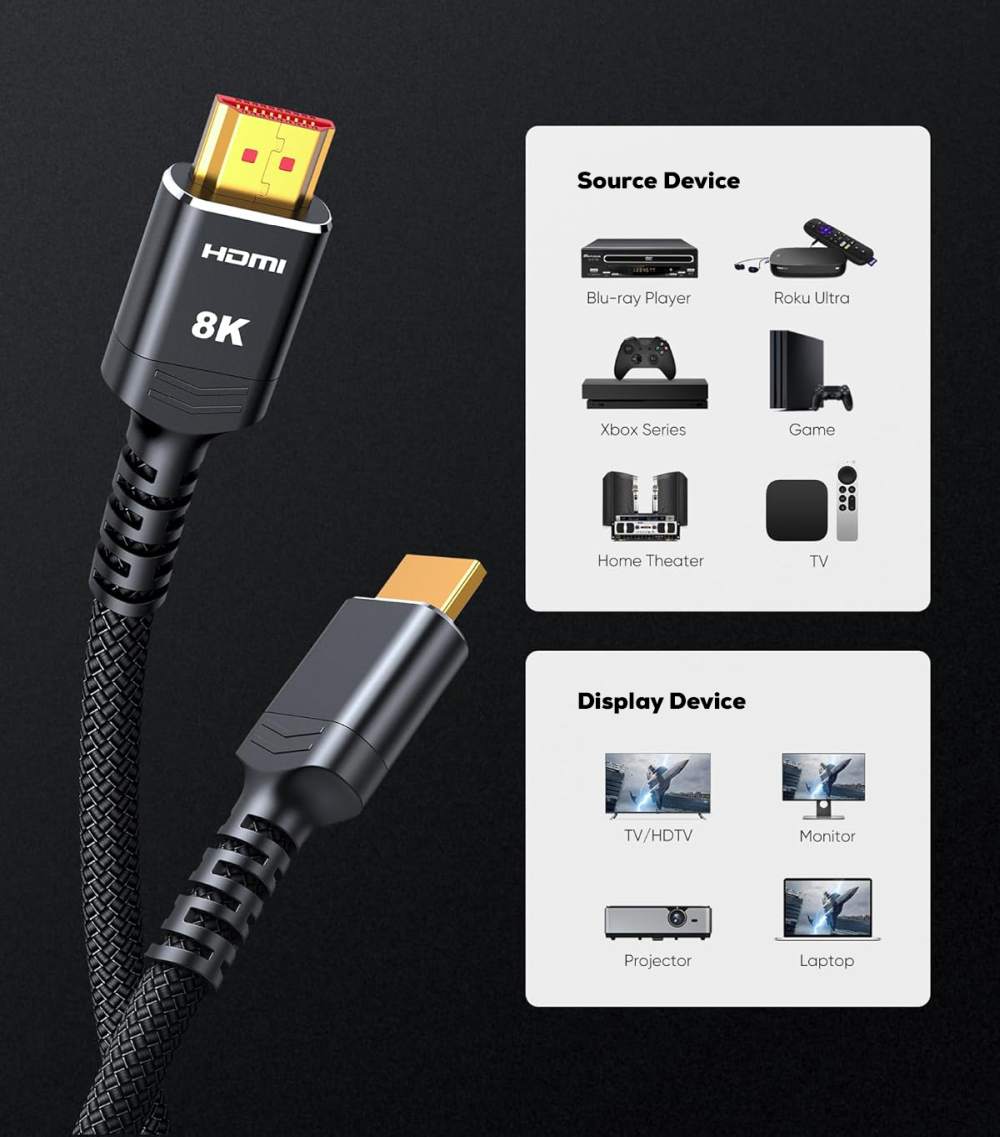PremiumCord Ultra HDMI 2.1 8K 7, 5m 