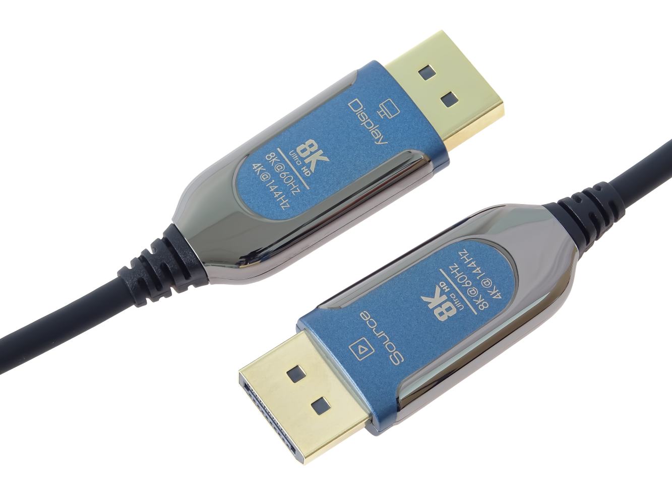 PremiumCord 8K DP 1.4 optický 25m 