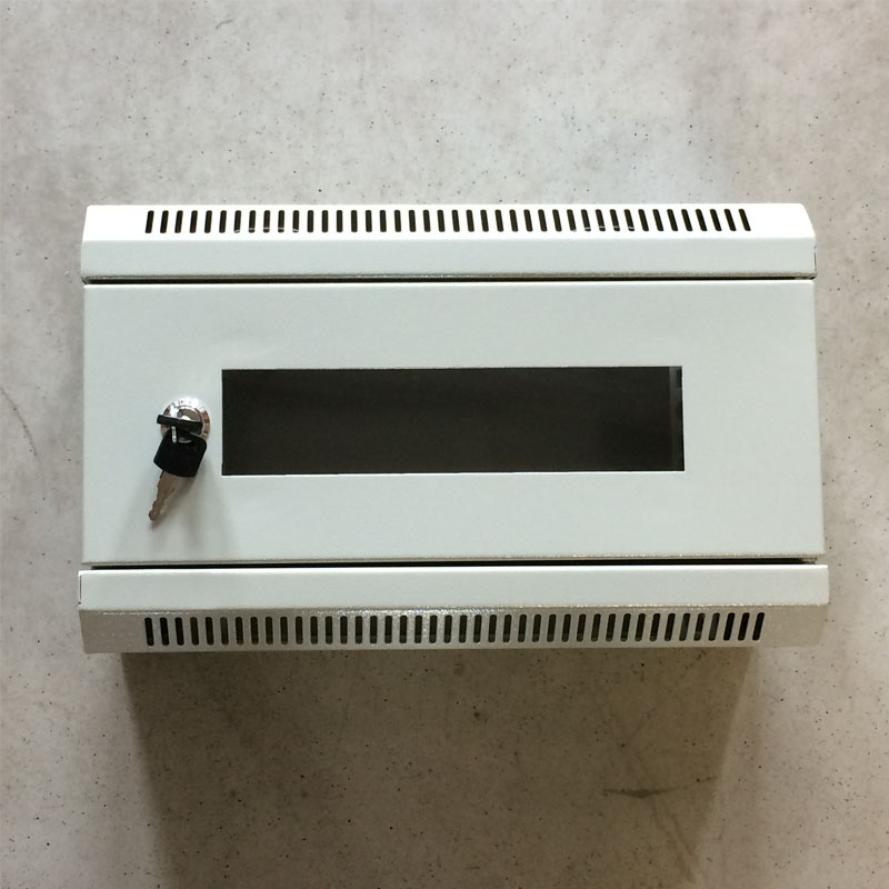 10" rack jednodielny 4U/ 140 DATACOM Šedý Skl.dv. 