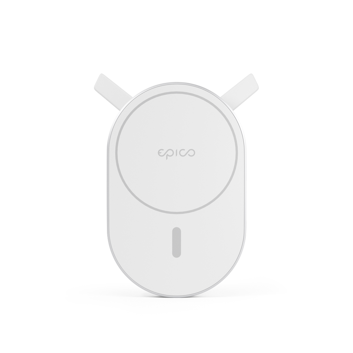 Epico Ellipse MagSafe Car Charger - strieborná 