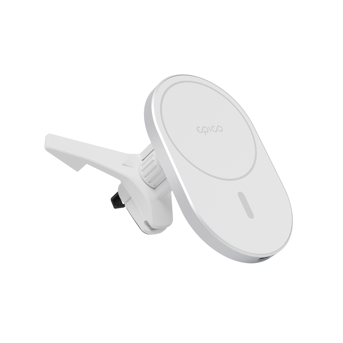 Epico Ellipse MagSafe Car Charger - strieborná 