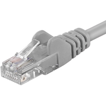 Premiumcord Patch kábel CAT6a S-FTP, RJ45-RJ45, AWG 26/ 7 10m šedá