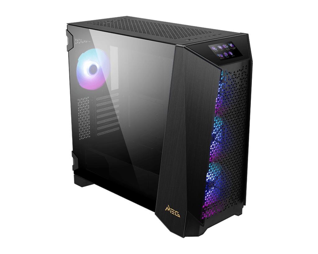 MSI MEG PROSPECT 700R/ Midi Tower/ Transpar./ Čierna 