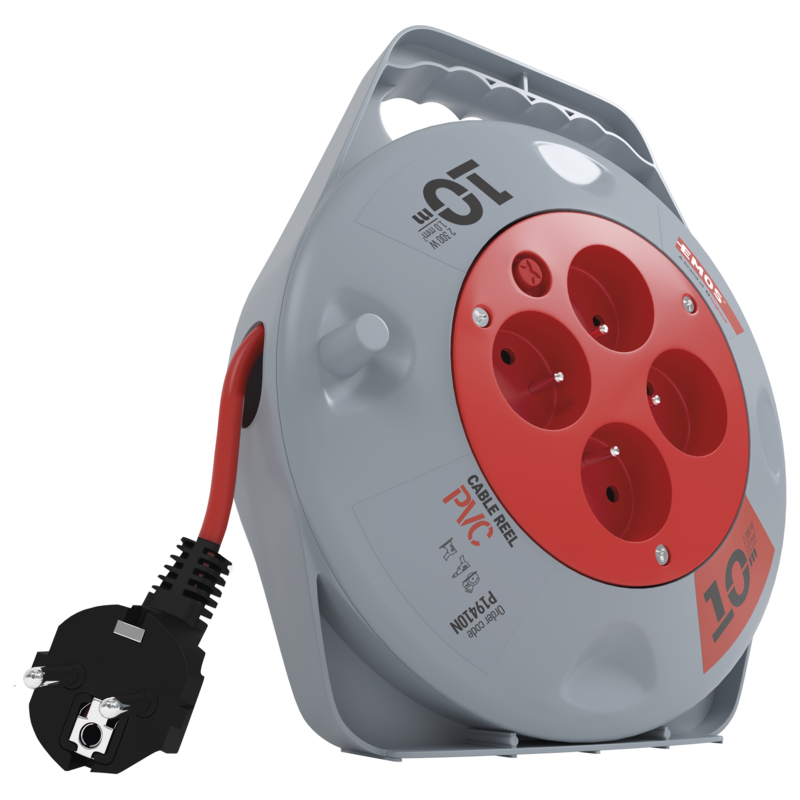 EMOS PVC Navijak 4z/ 10m 1, 0mm, IP20 