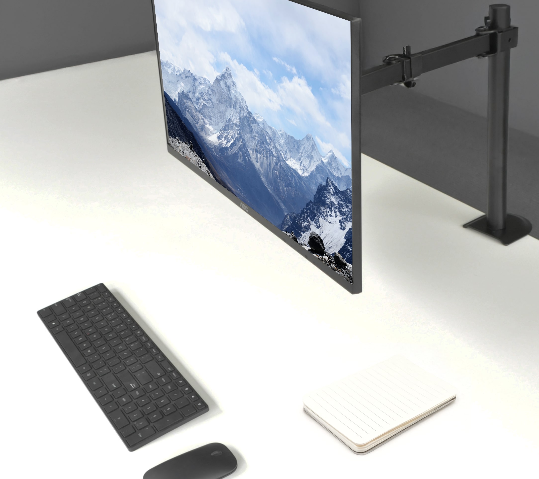 Držiak na monitor DESQ, kĺbový 