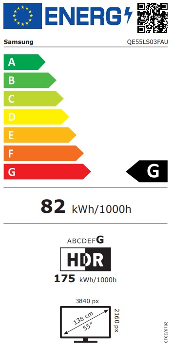 Samsung QE55LS03F 55" 4K UHD Čierna 