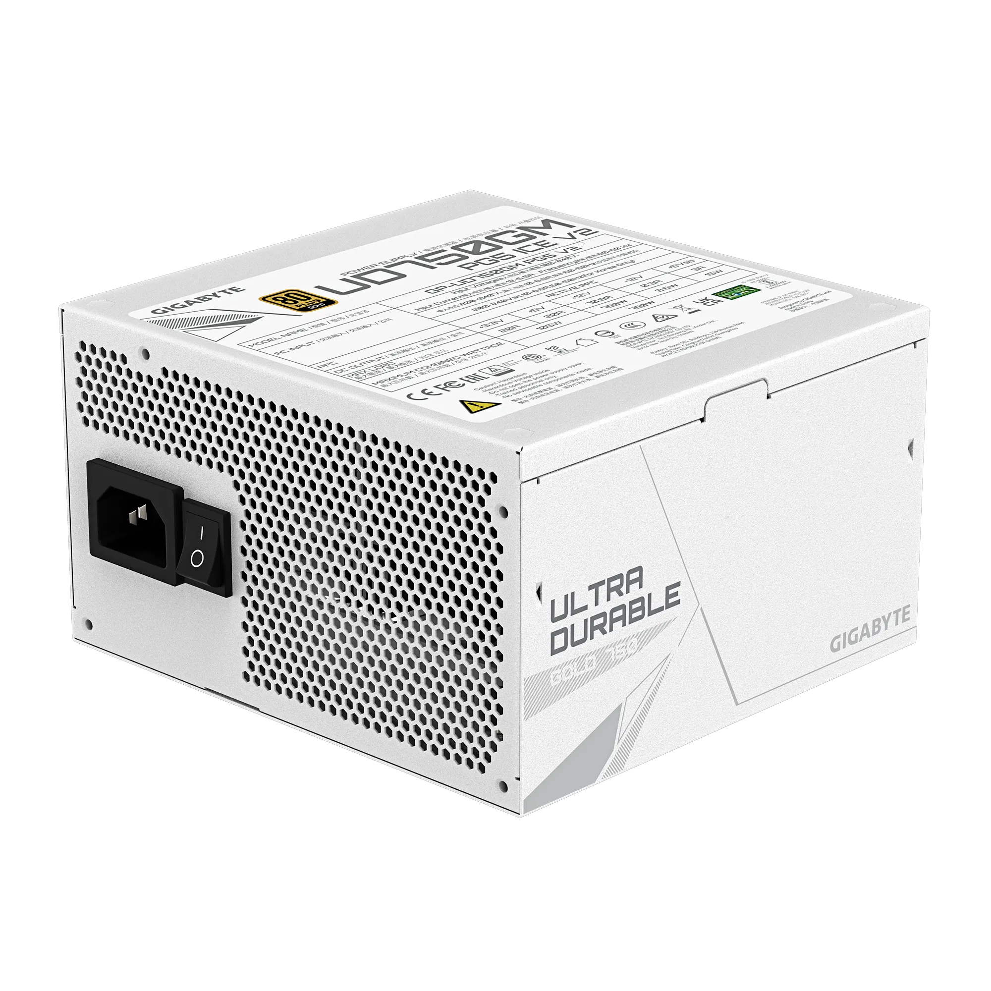 GIGABYTE zdroj 750W 80PLUS Gold Modular PG5 ICE 