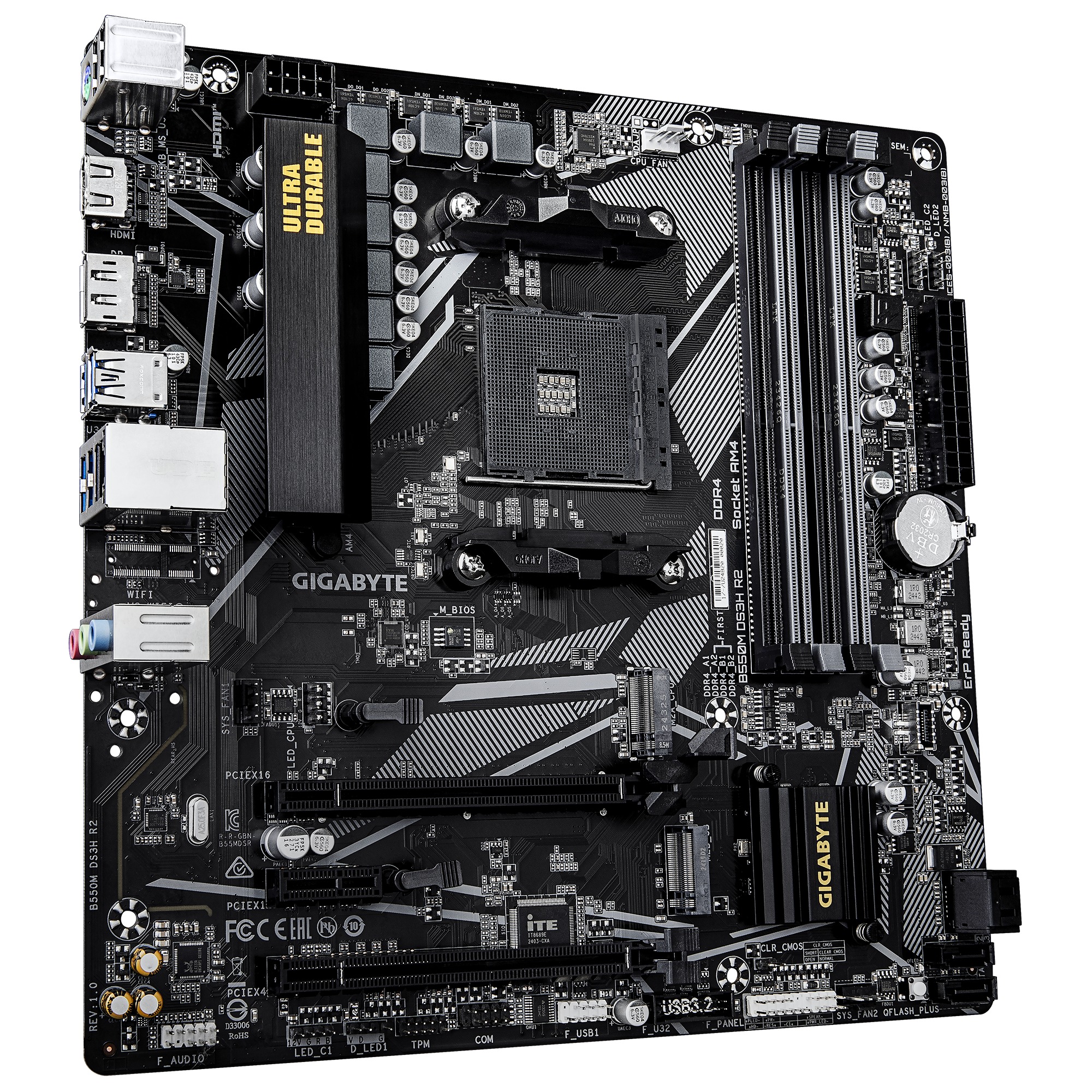 GIGABYTE B550M DS3H R2/ AM4/ mATX 