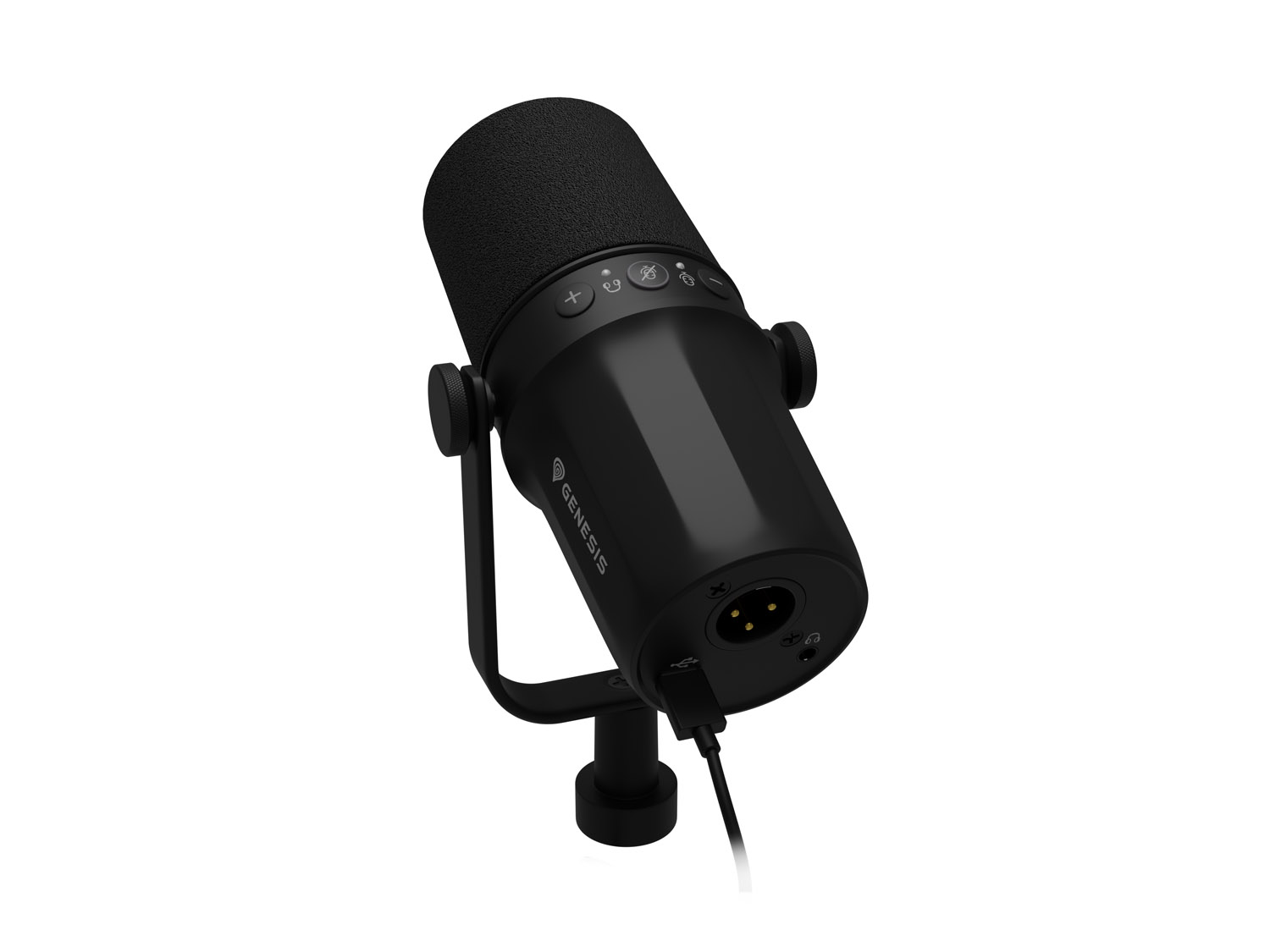 Streamovací mikrofón Genesis RADIUM 750D, USB/ XLR, stojan 