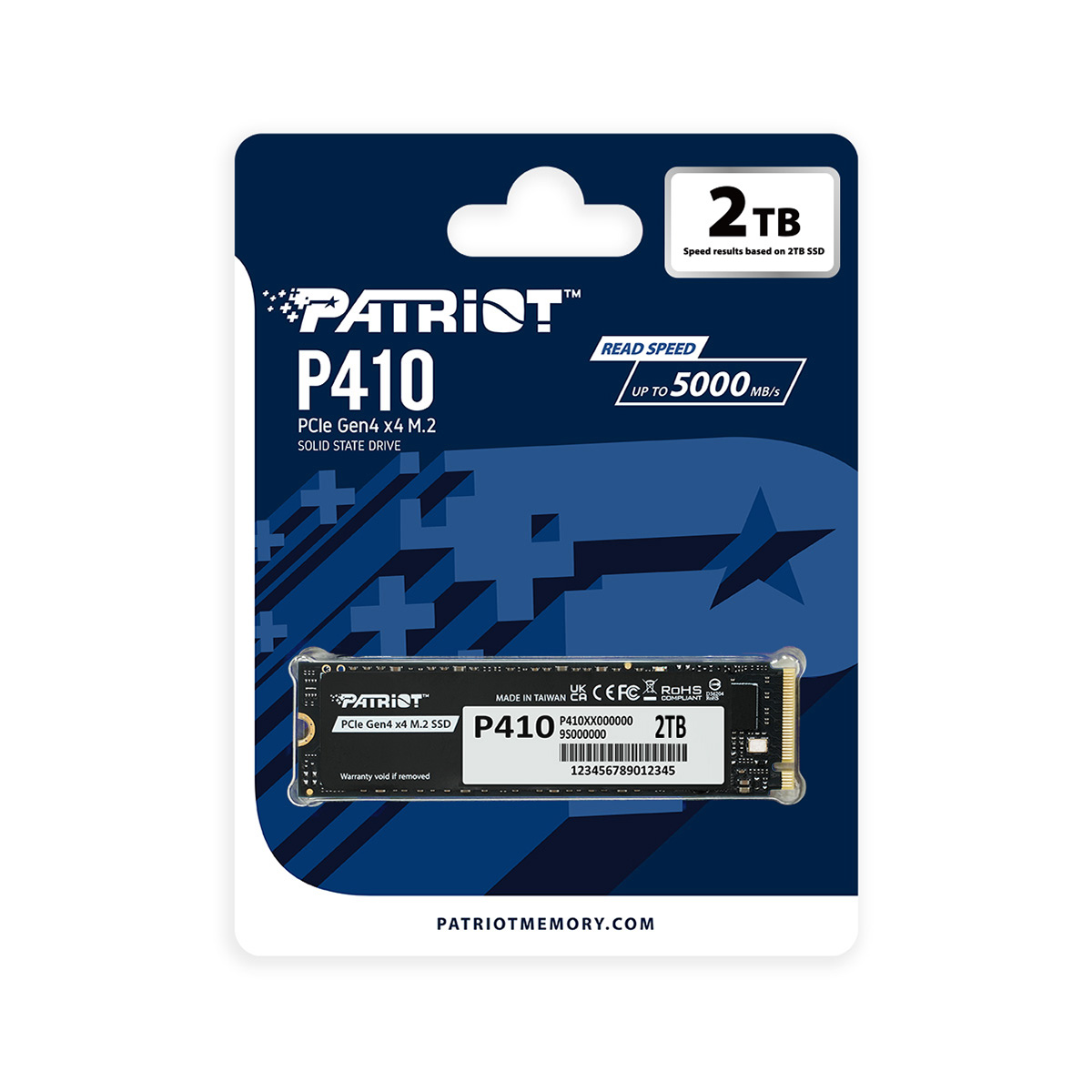 PATRIOT P410/ 2TB/ SSD/ M.2 NVMe/ 5R 