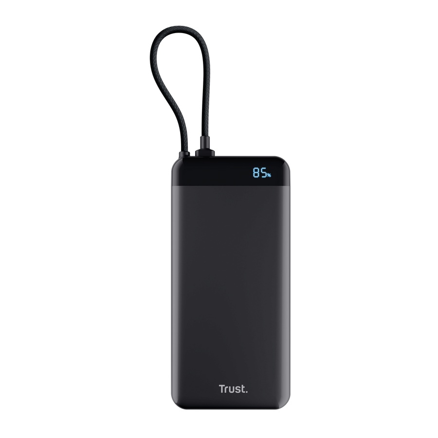 TRUST FIERA 20.000 POWERBANK FIXED CABLE 