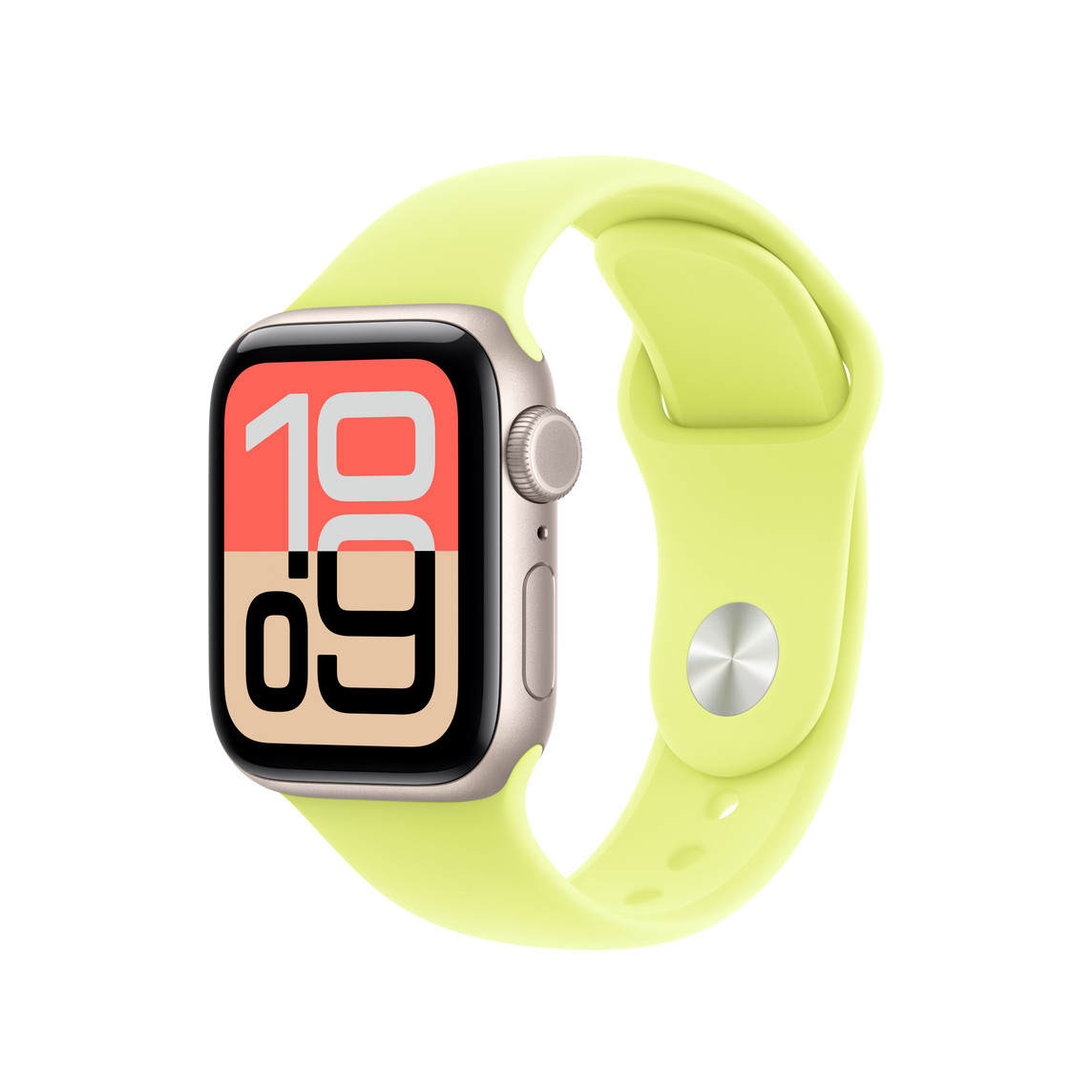 Watch Acc/ 42/ Neon Yellow Sport Band - M/ L 